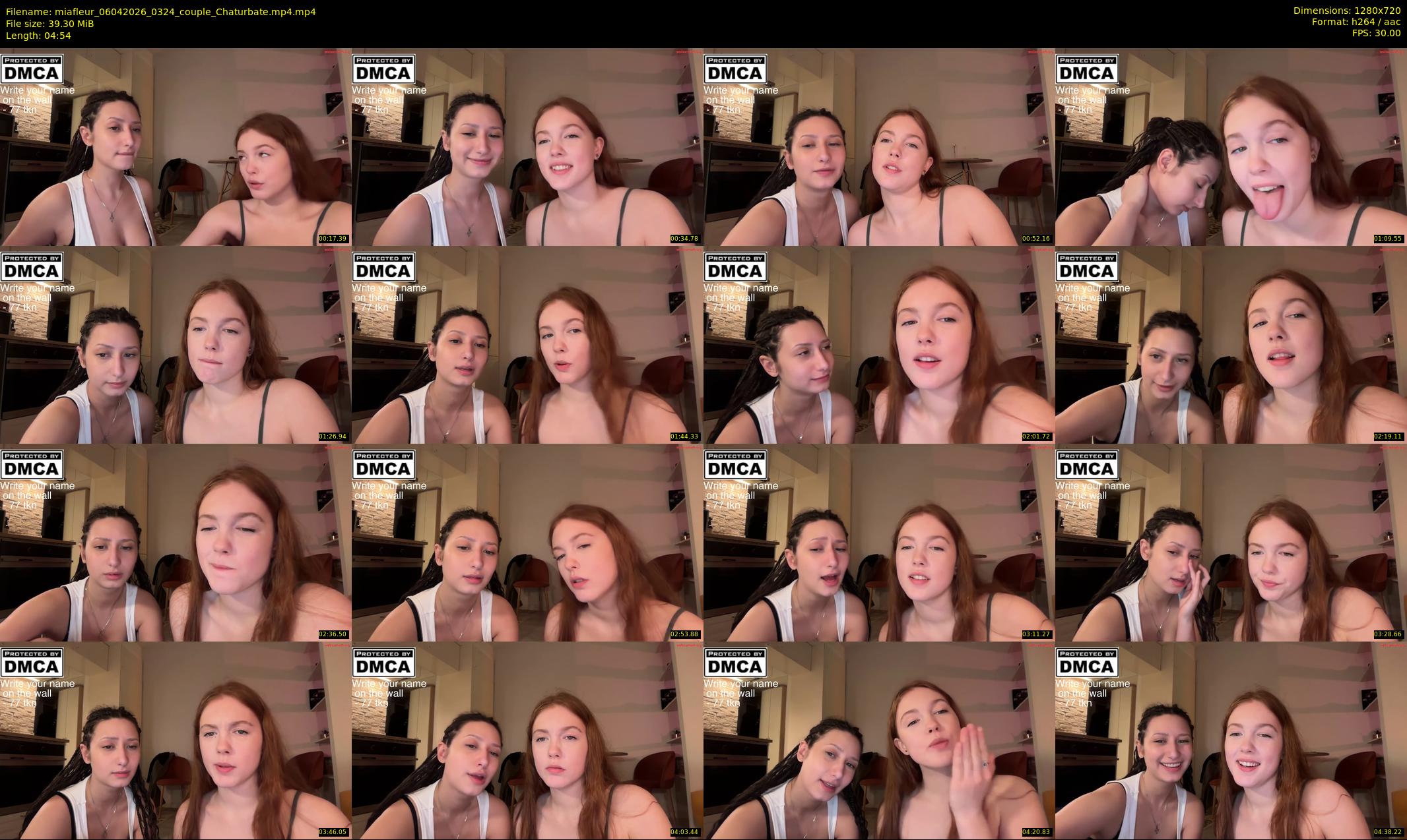 miafleur — 5 minute Chaturbate female cam show recording, 720p, Apr 6, 2026