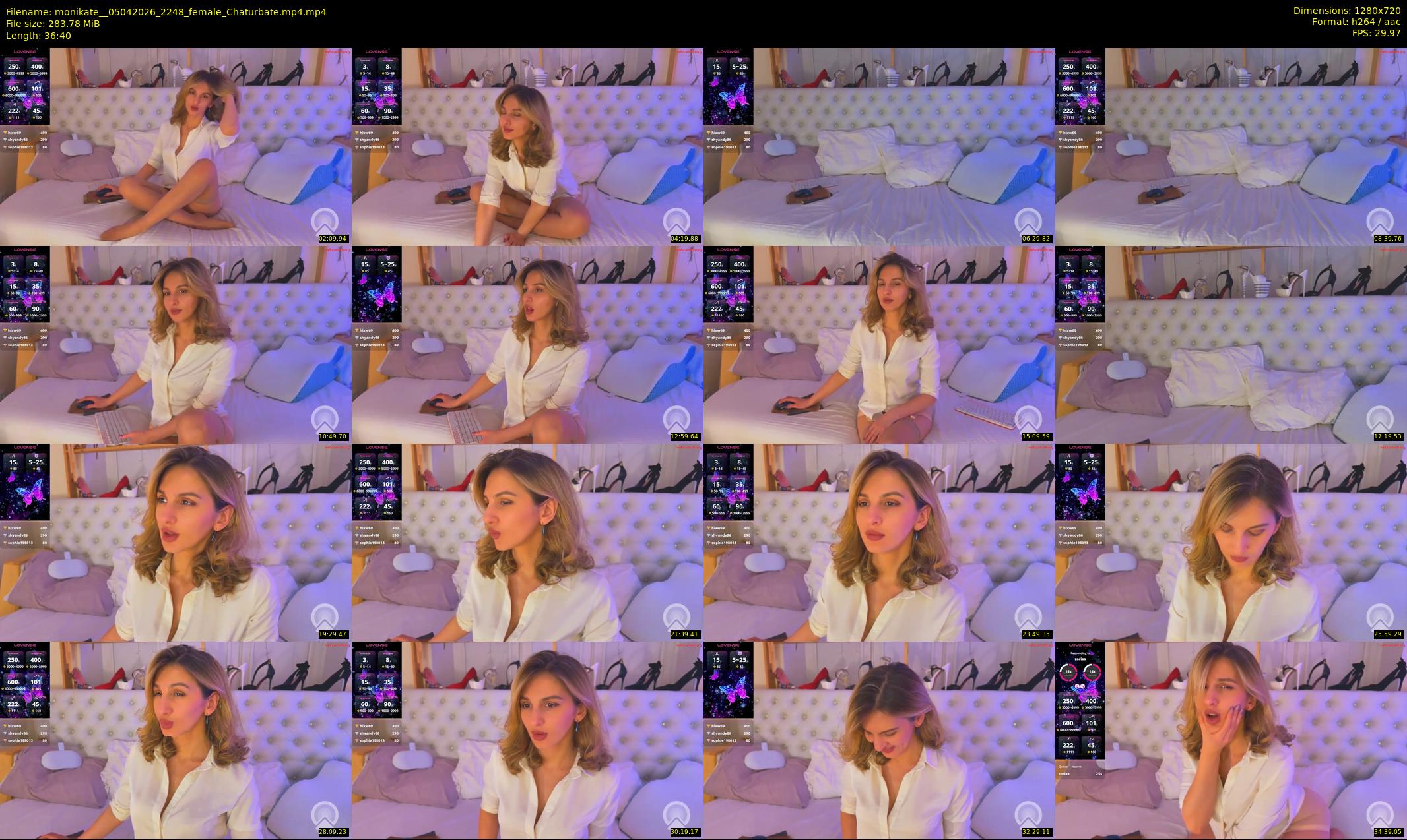 monikate_ — 37 minute Chaturbate couple cam show recording, 720p, Apr 5, 2026
