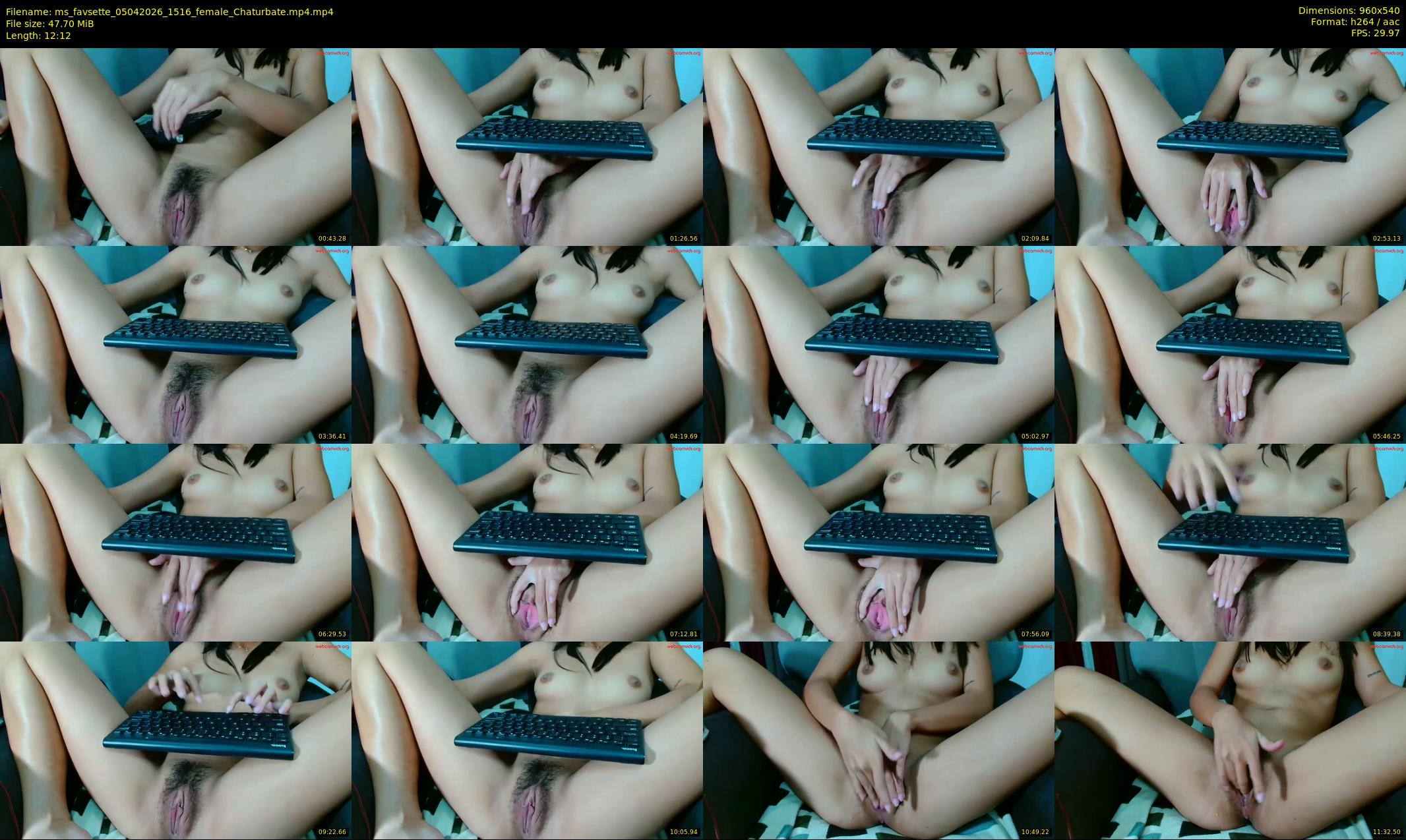ms_favsette — 13 minute Chaturbate female cam show recording, 480p, Apr 5, 2026