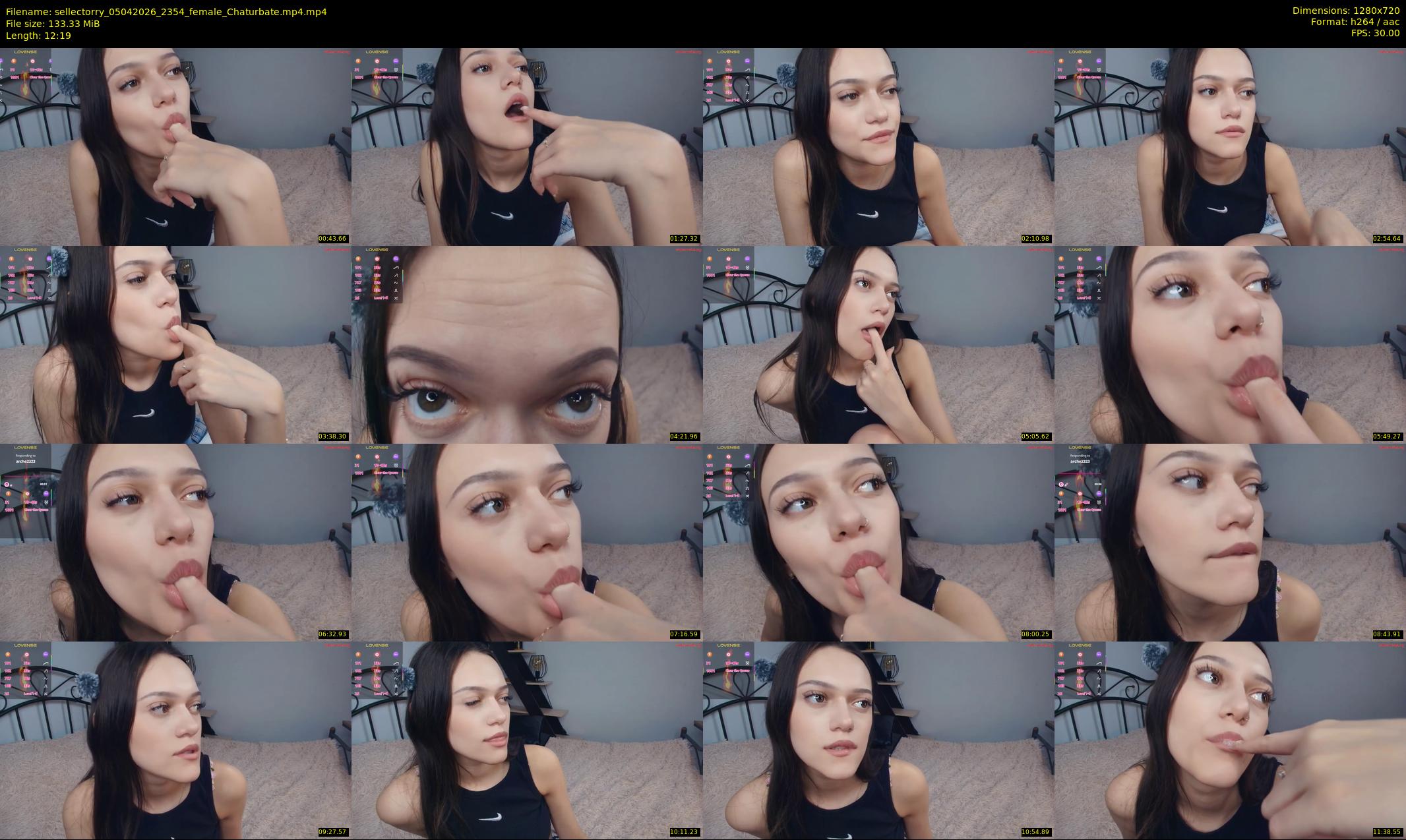 sellectorry — 13 minute Chaturbate female cam show recording, 720p, Apr 5, 2026