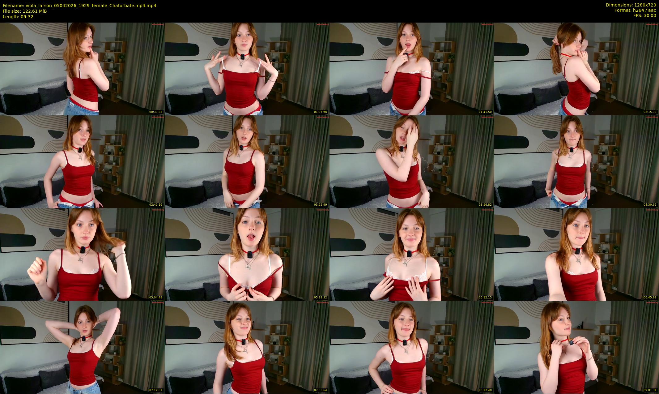 viola_larson — 10 minute Chaturbate female cam show recording, 720p, Apr 5, 2026