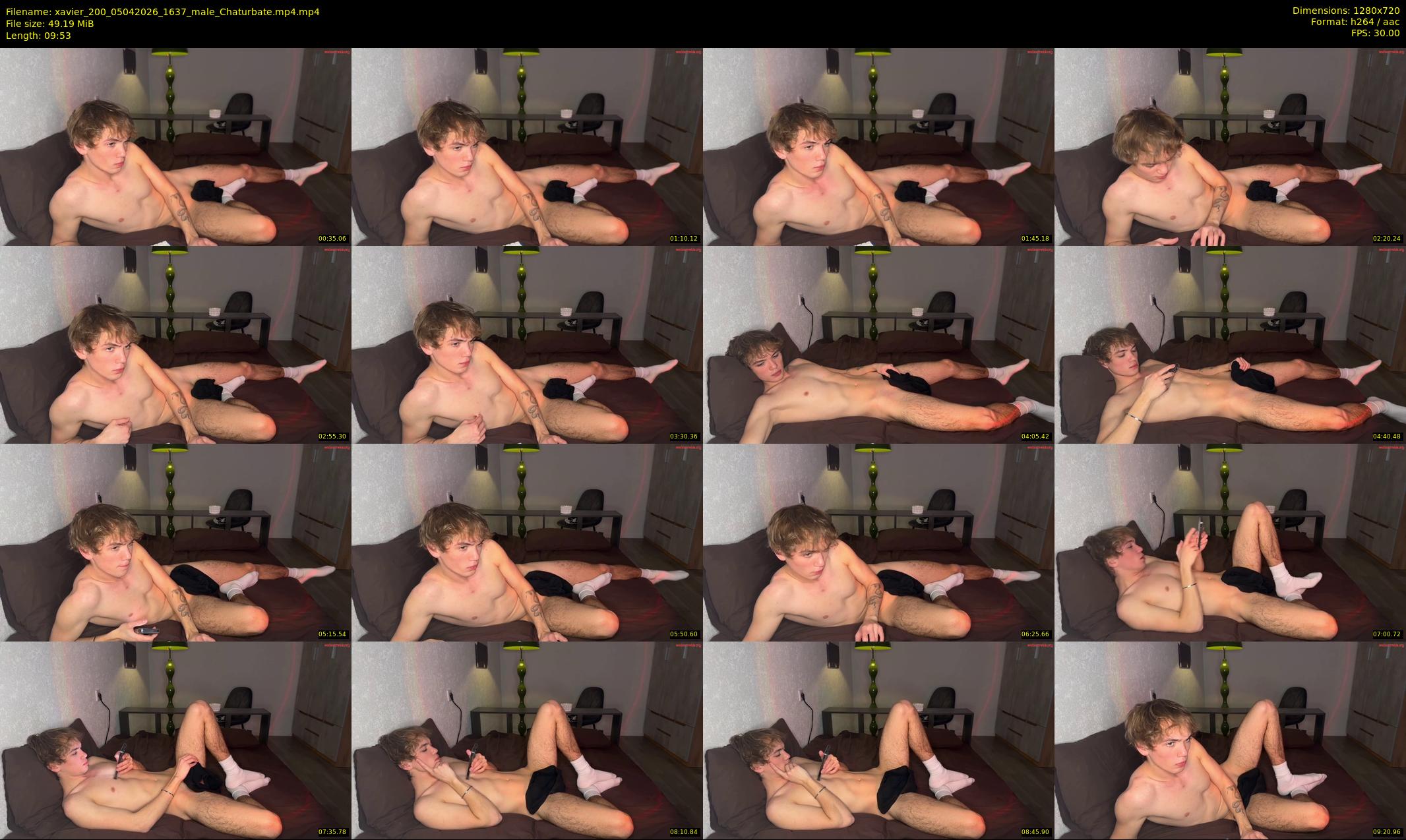 xavier_200 — 10 minute Chaturbate male cam show recording, 720p, Apr 5, 2026