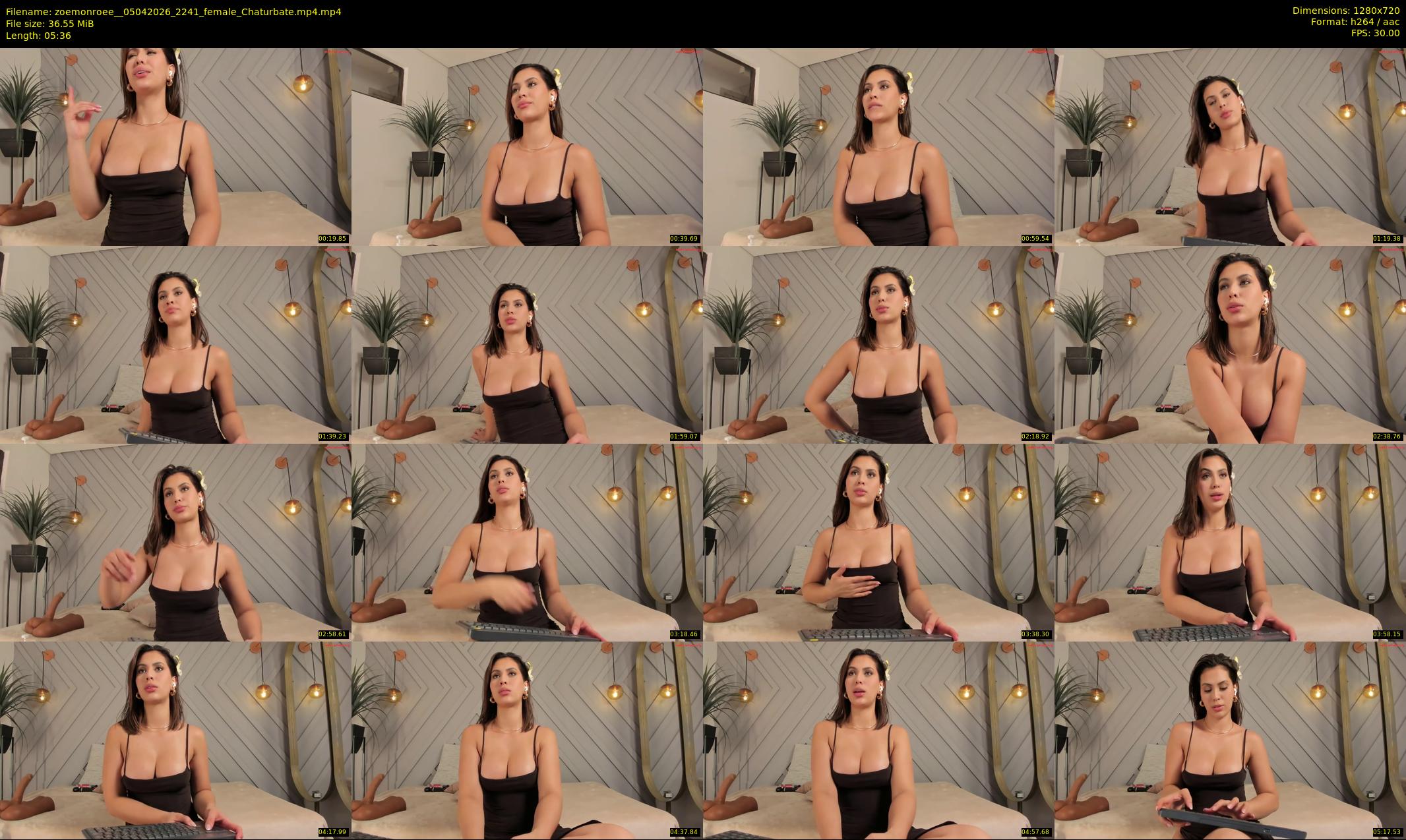 zoemonroee_ — 6 minute Chaturbate female cam show recording, 720p, Apr 5, 2026