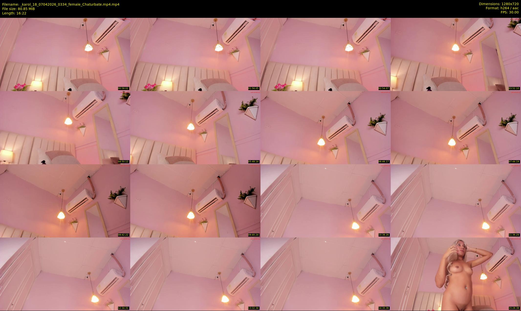 _karol_18 — 17 minute Chaturbate female cam show recording, 720p, Apr 7, 2026
