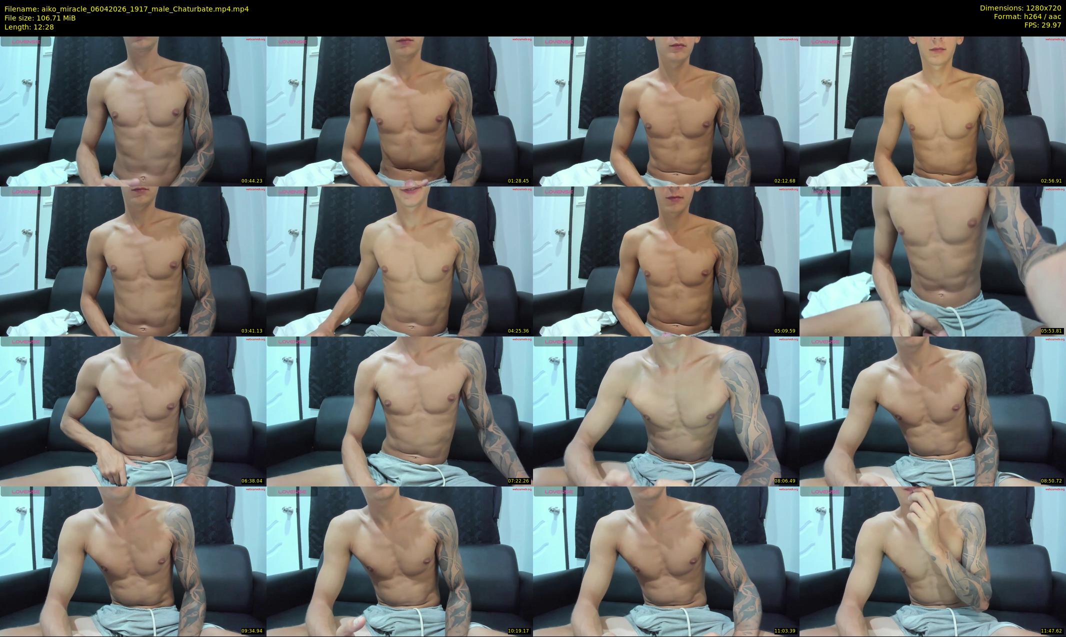 aiko_miracle — 13 minute Chaturbate male cam show recording, 720p, Apr 6, 2026