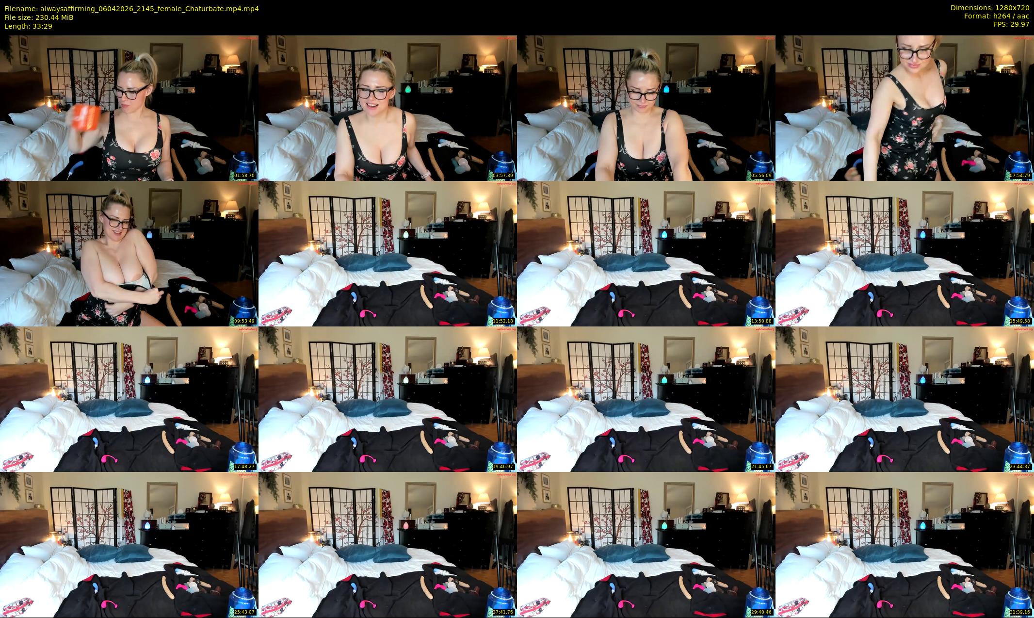 alwaysaffirming — 34 minute Chaturbate couple cam show recording, 720p, Apr 6, 2026