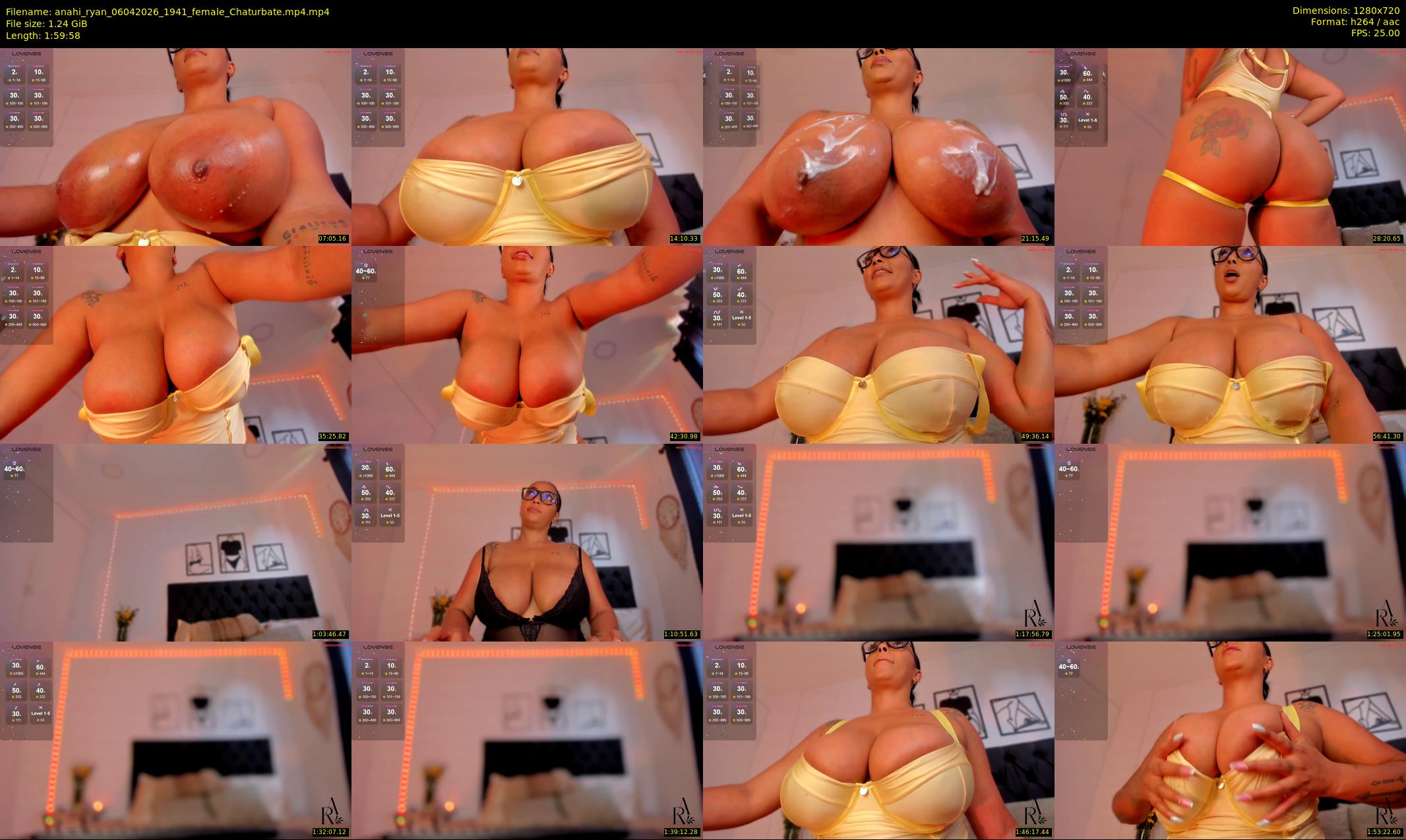 anahi_ryan — 120 minute Chaturbate female cam show recording, 720p, Apr 6, 2026