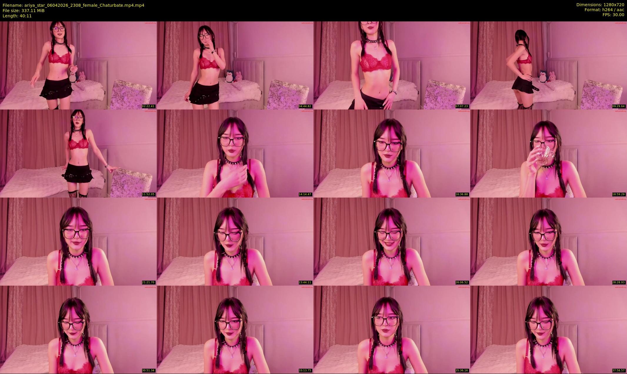 ariya_star — 41 minute Chaturbate female cam show recording, 720p, Apr 6, 2026