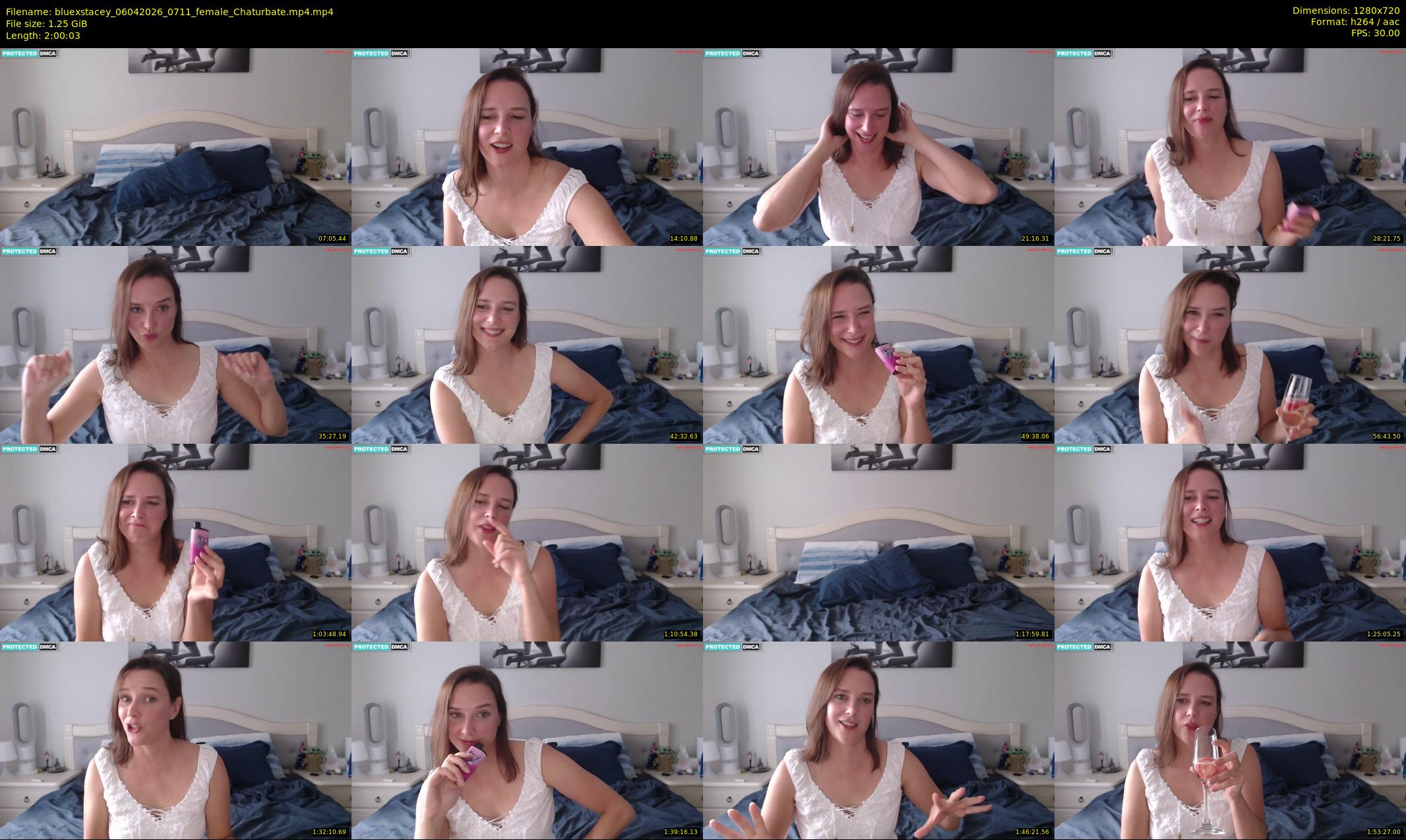 bluexstacey — 121 minute Chaturbate female cam show recording, 720p, Apr 6, 2026