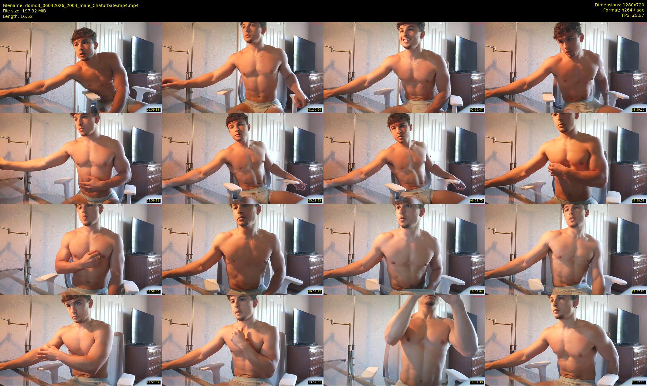 domd3 — 17 minute Chaturbate male cam show recording, 720p, Apr 6, 2026