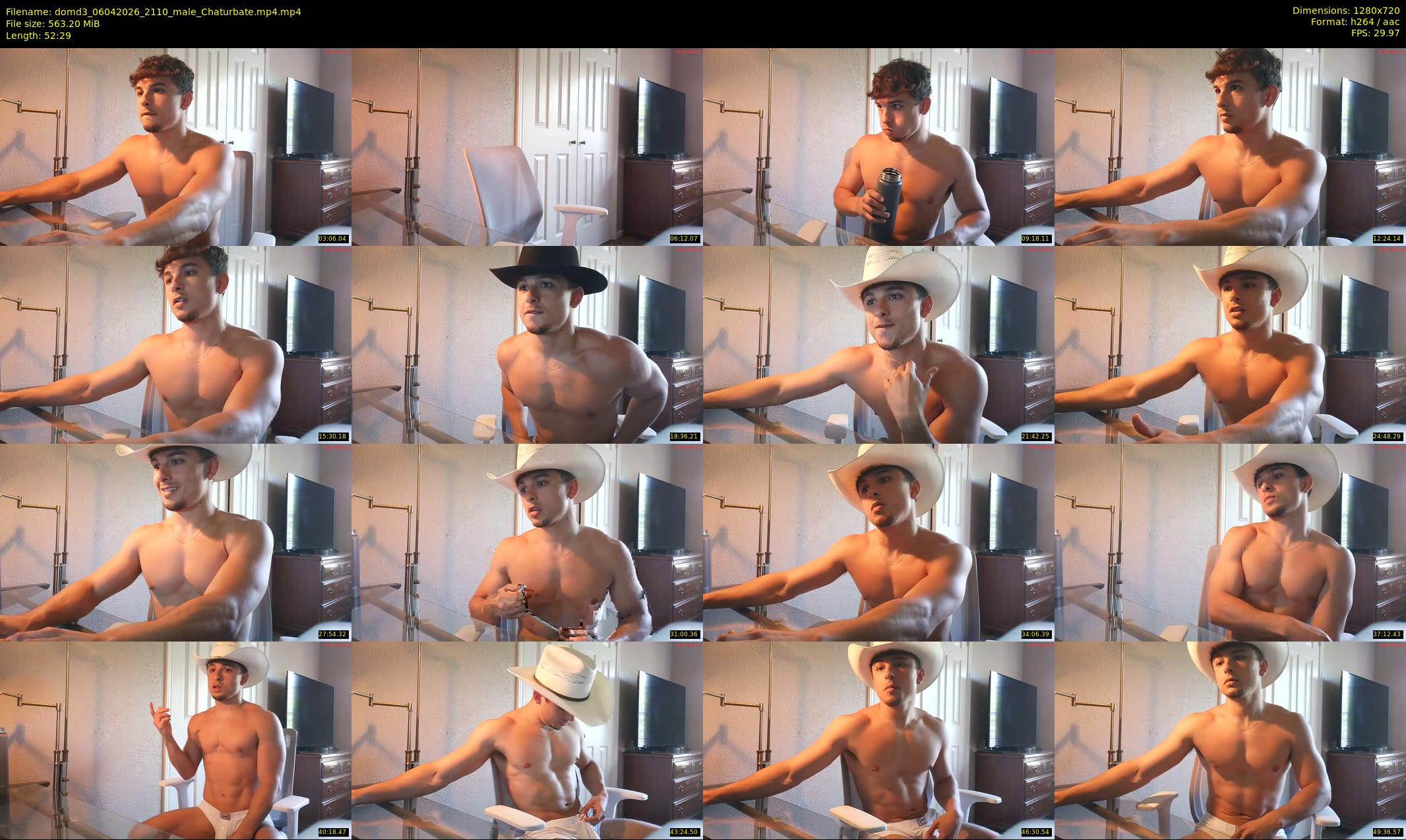 domd3 — 53 minute Chaturbate male cam show recording, 720p, Apr 6, 2026