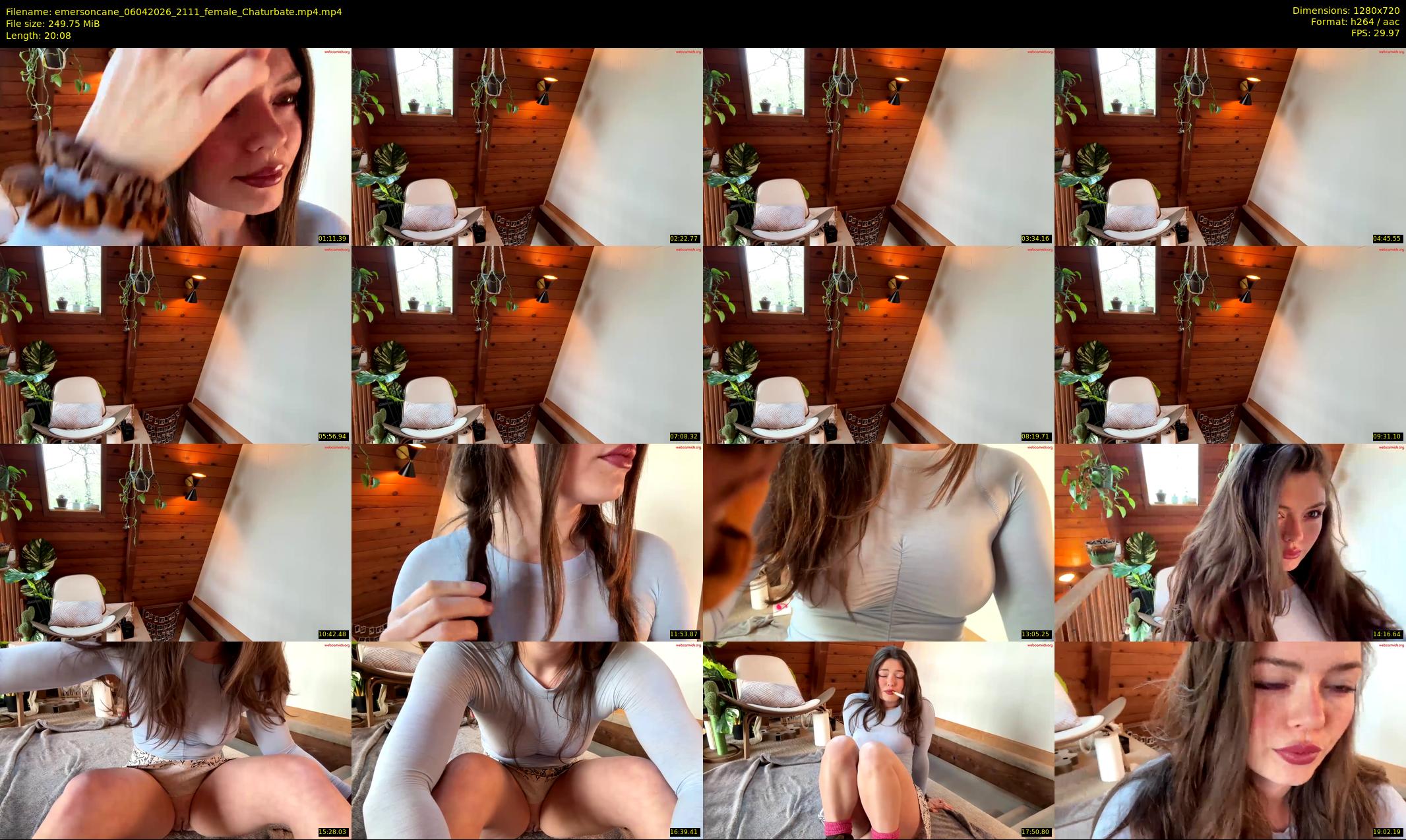 emersoncane — 21 minute Chaturbate female cam show recording, 720p, Apr 6, 2026