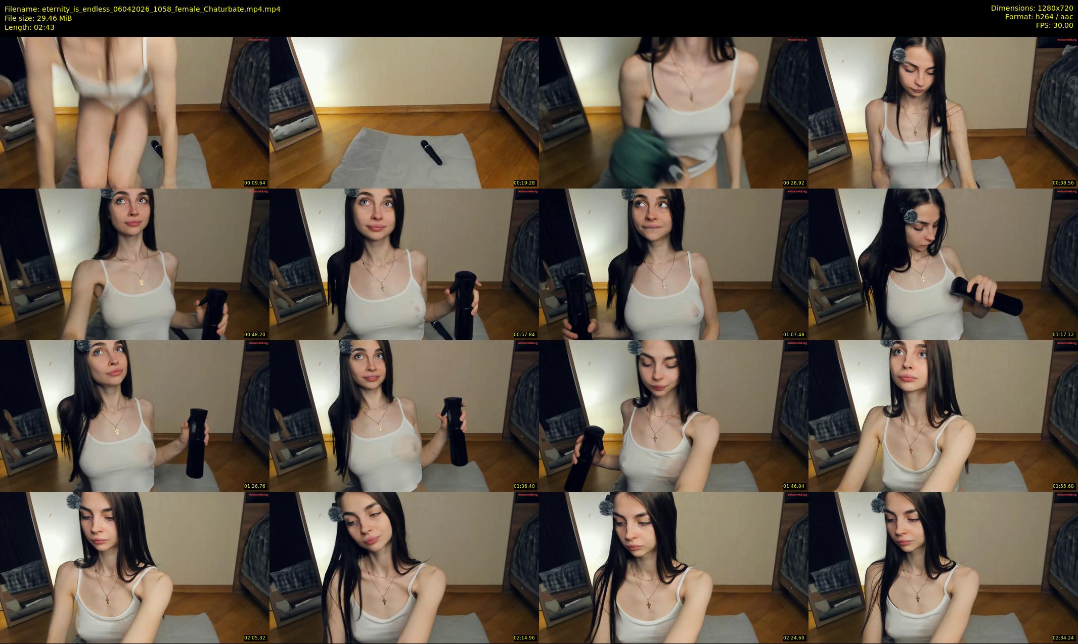 eternity_is_endless — 3 minute Chaturbate female cam show recording, 720p, Apr 6, 2026