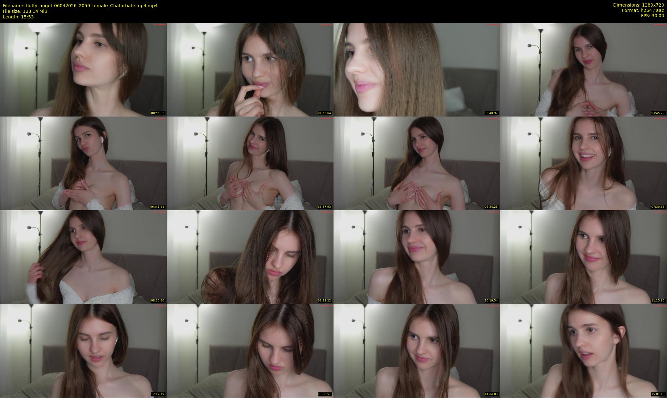 fluffy_angel — 16 minute Chaturbate female cam show recording, 720p, Apr 6, 2026