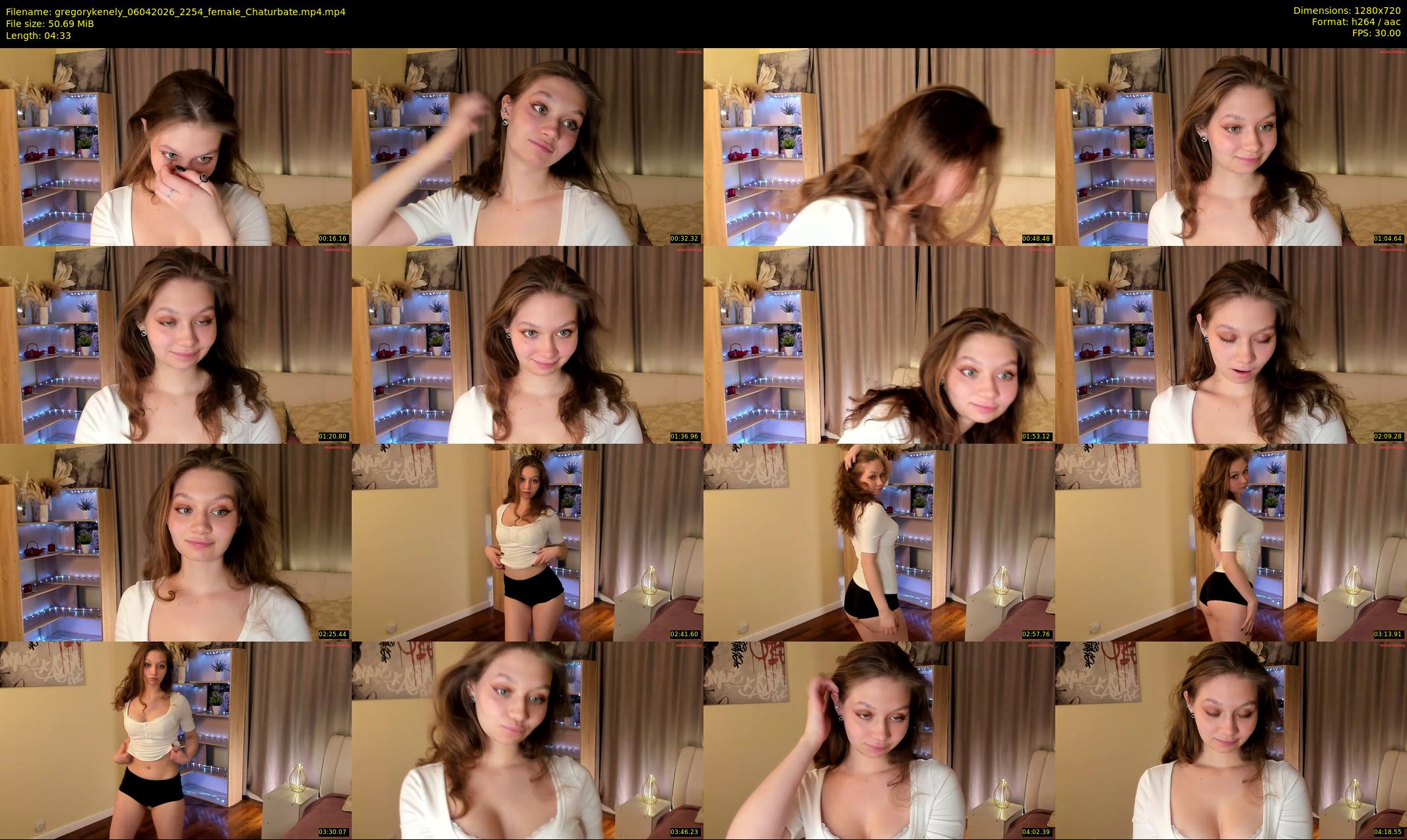 gregorykenely — 5 minute Chaturbate female cam show recording, 720p, Apr 6, 2026