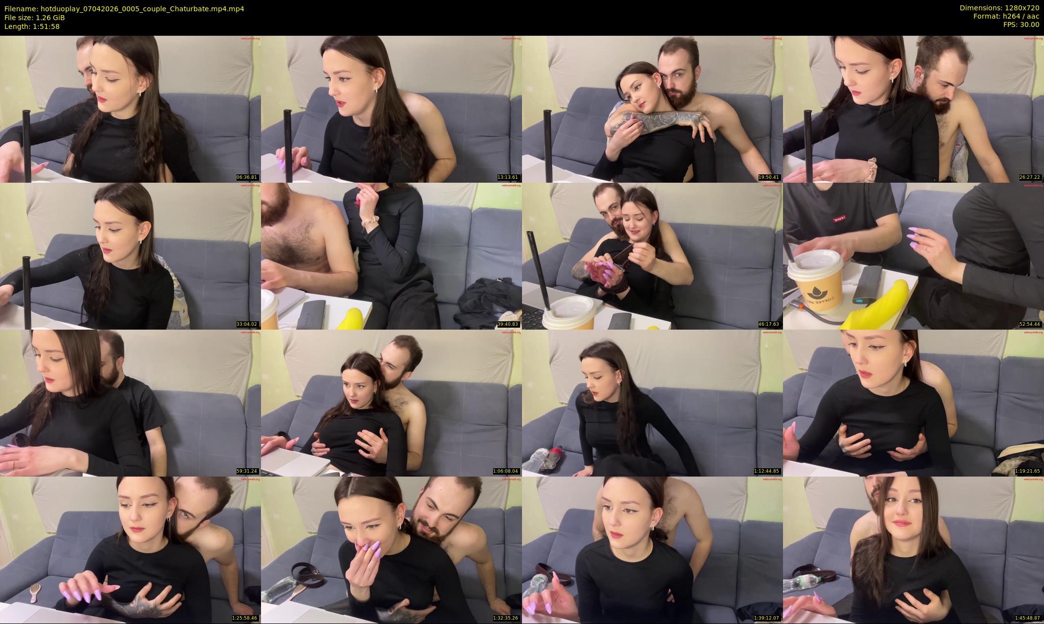 hotduoplay — 112 minute Chaturbate couple cam show recording, 720p, Apr 7, 2026