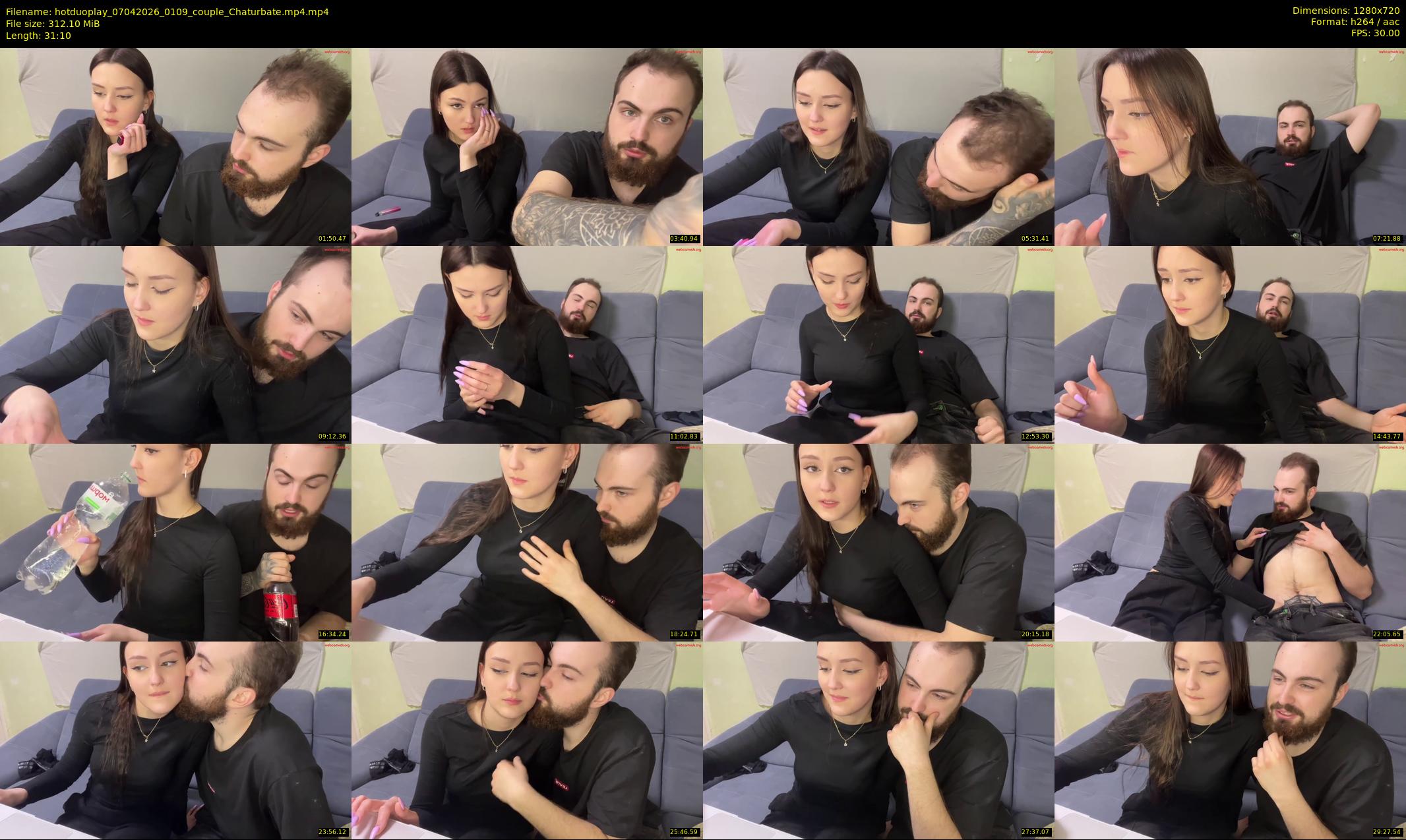 hotduoplay — 32 minute Chaturbate couple cam show recording, 720p, Apr 7, 2026