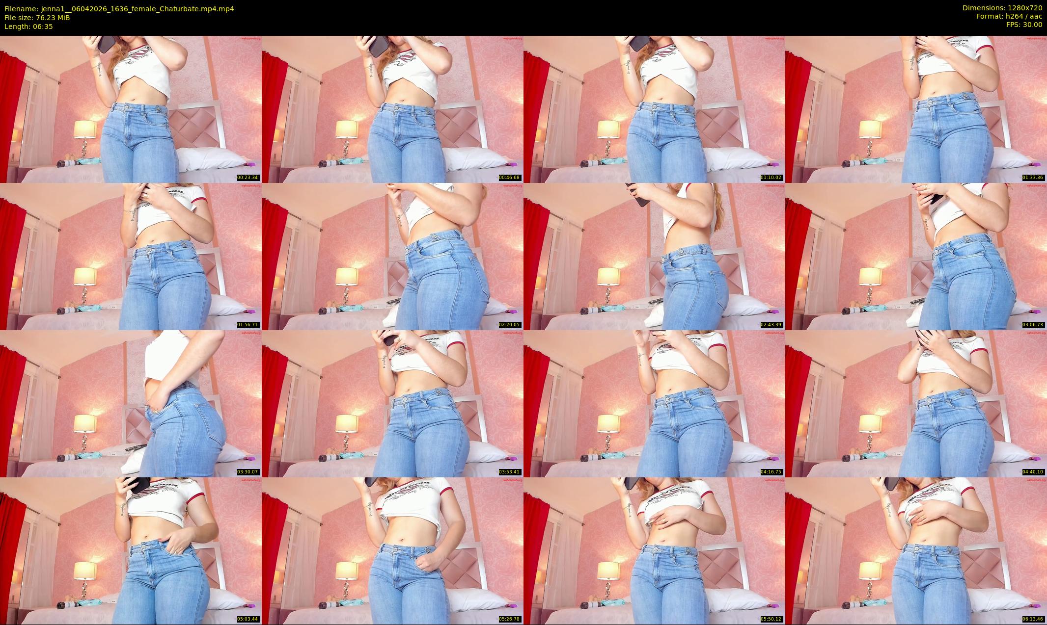 jenna1_ — 7 minute Chaturbate female cam show recording, 720p, Apr 6, 2026