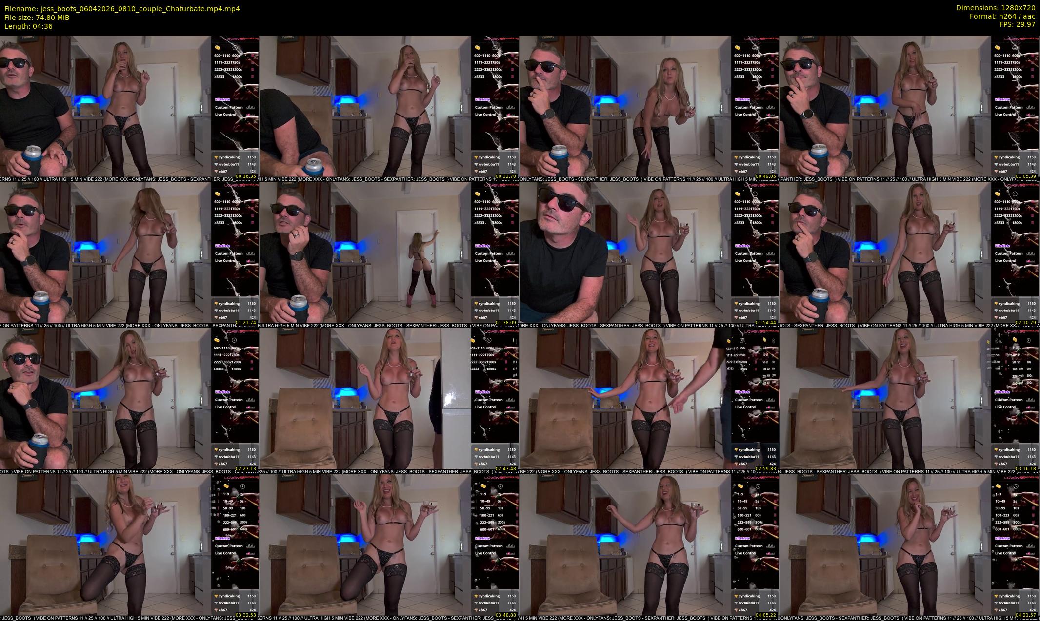 jess_boots — 5 minute Chaturbate female cam show recording, 720p, Apr 6, 2026