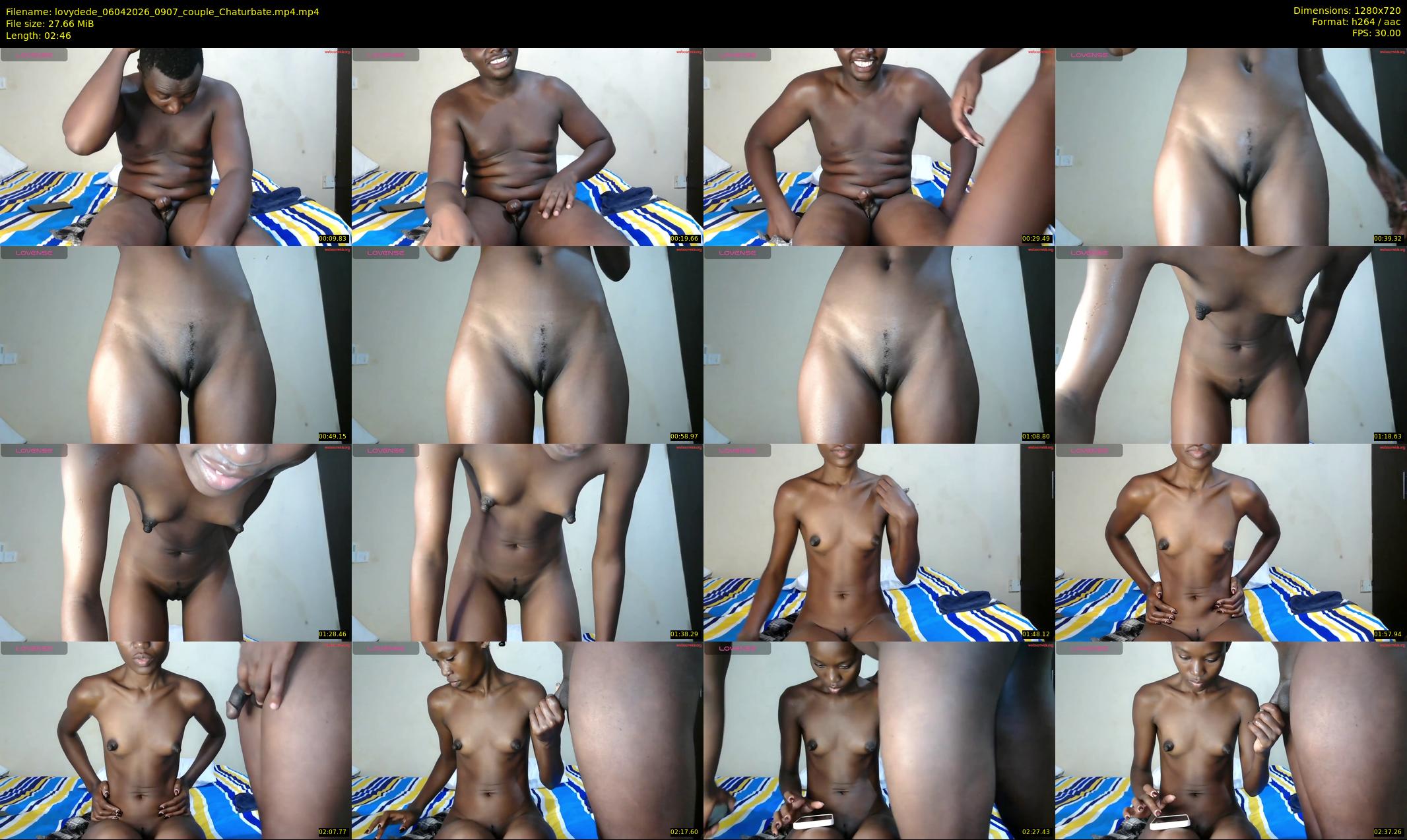 lovydede — 3 minute Chaturbate couple cam show recording, 720p, Apr 6, 2026