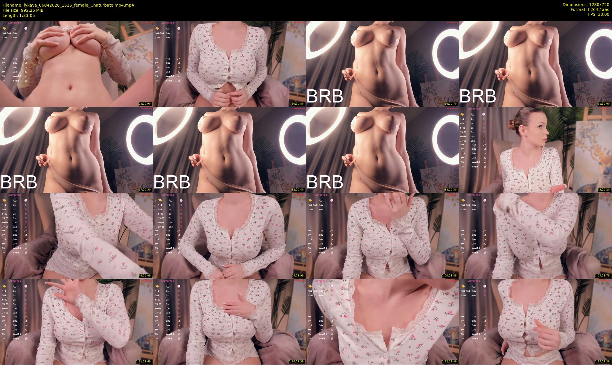 lykava — 94 minute Chaturbate female cam show recording, 720p, Apr 6, 2026