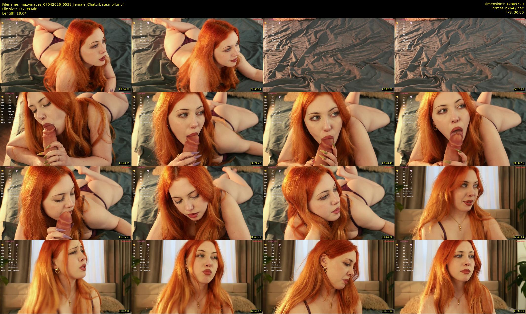 mazymayes — 19 minute Chaturbate female cam show recording, 720p, Apr 7, 2026