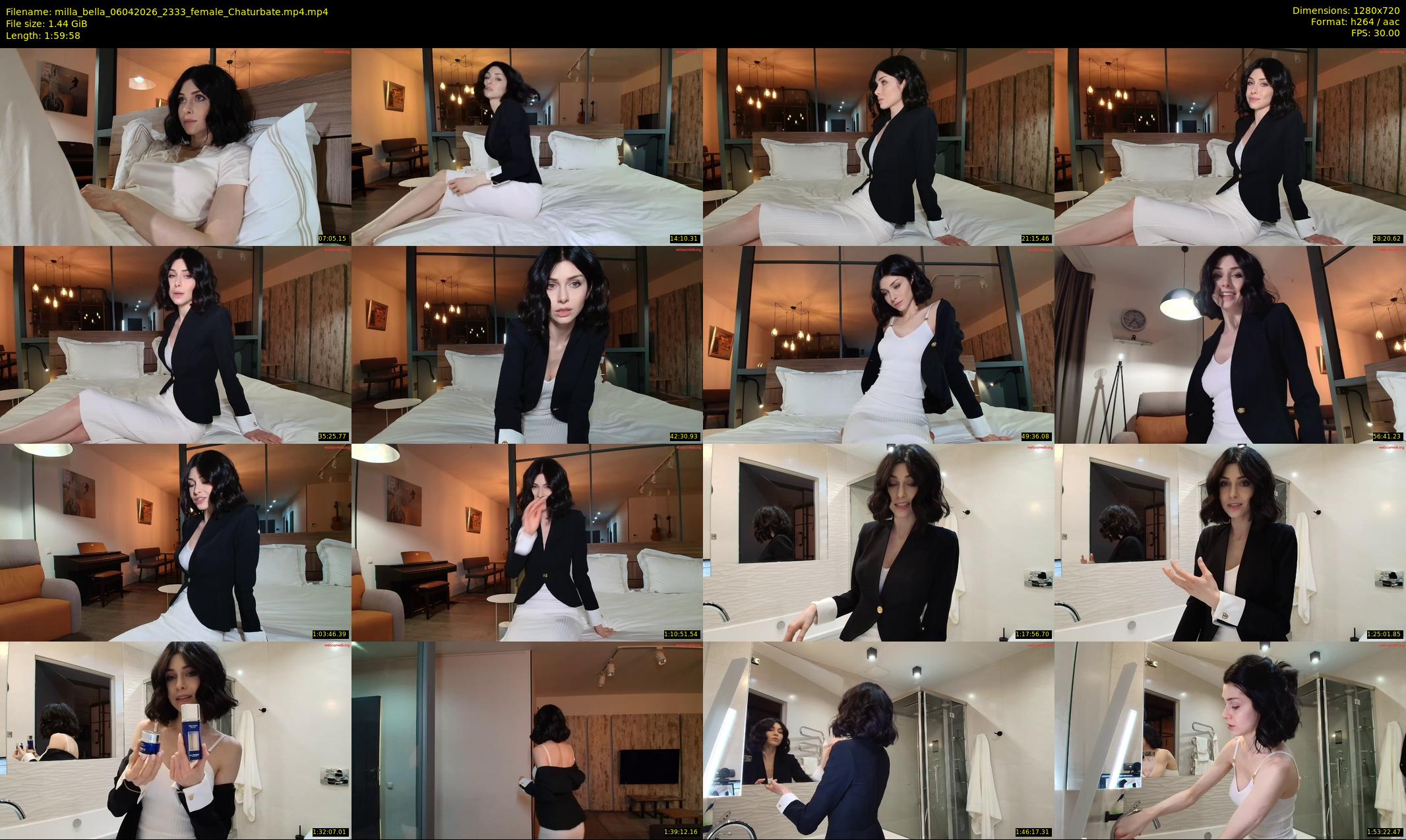 milla_bella — 120 minute Chaturbate female cam show recording, 720p, Apr 6, 2026