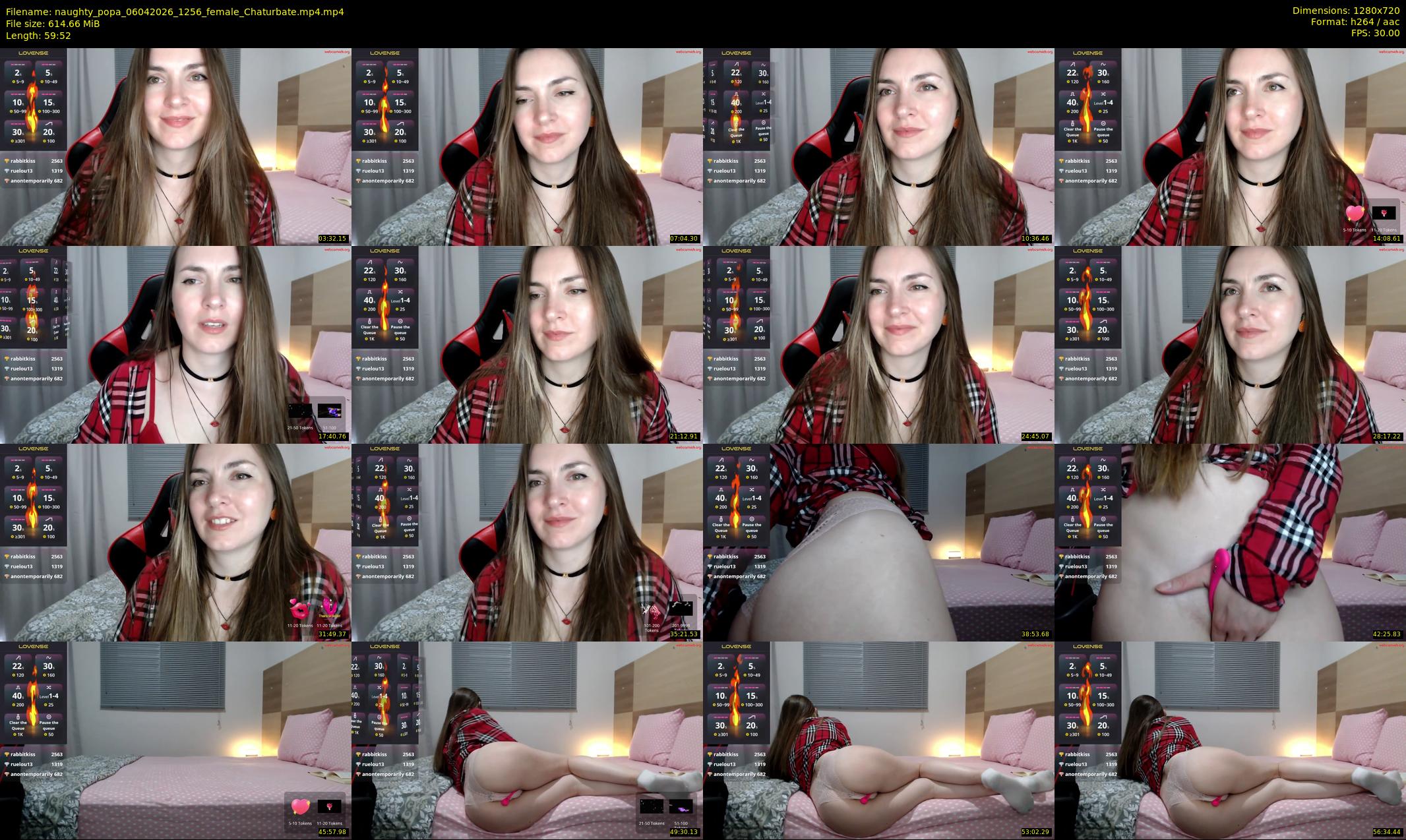 naughty_popa — 60 minute Chaturbate female cam show recording, 720p, Apr 6, 2026