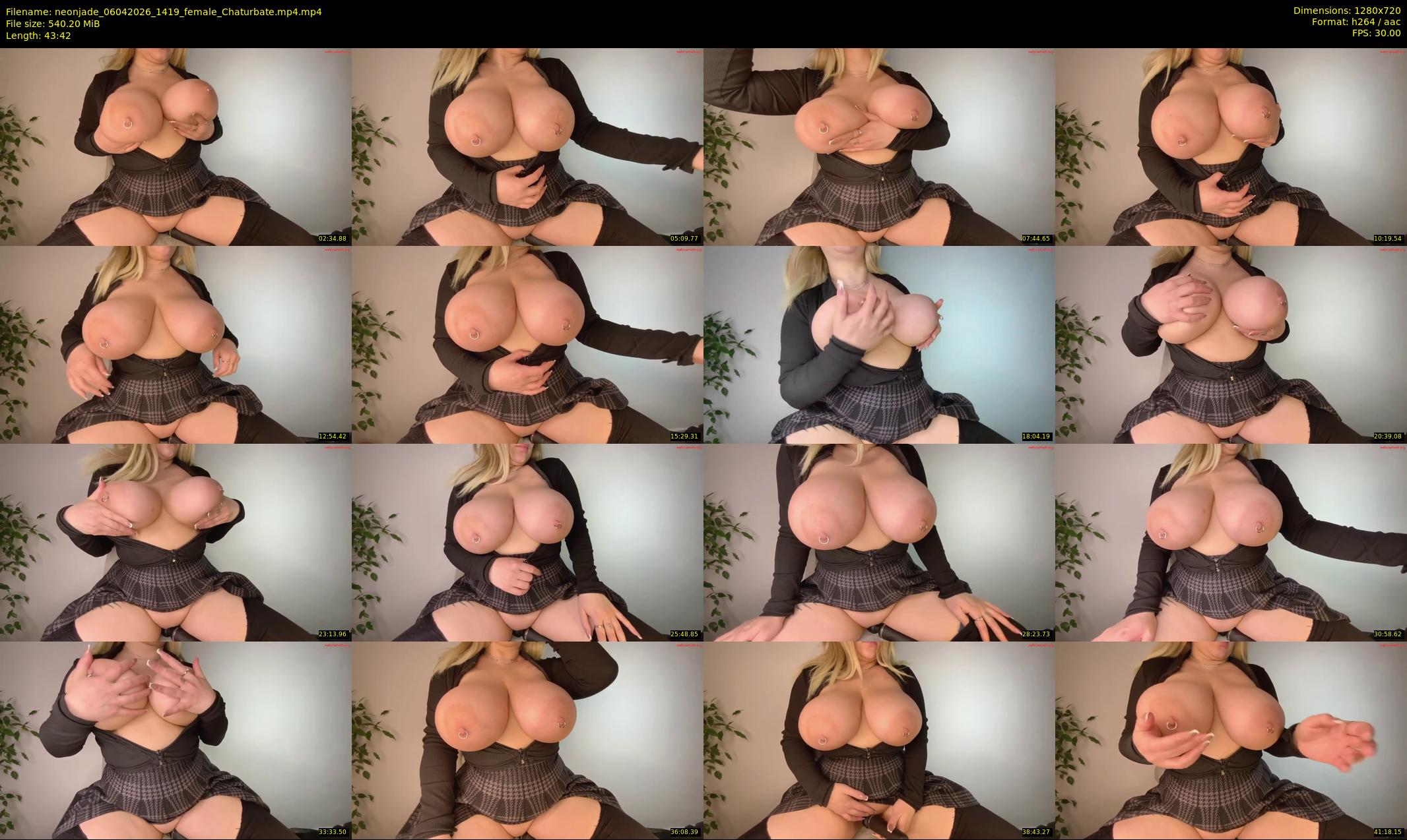neonjade — 44 minute Chaturbate female cam show recording, 720p, Apr 6, 2026