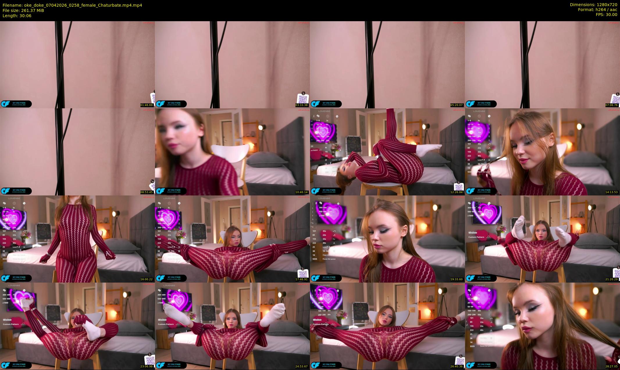 oke_doke — 31 minute Chaturbate female cam show recording, 720p, Apr 7, 2026