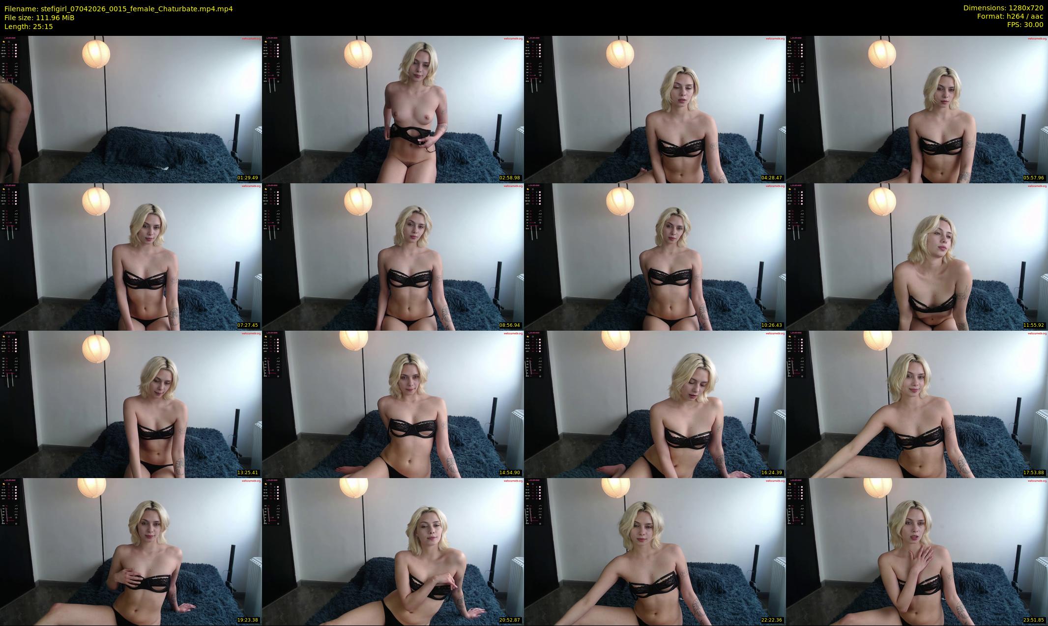 stefigirl — 26 minute Chaturbate female cam show recording, 720p, Apr 7, 2026