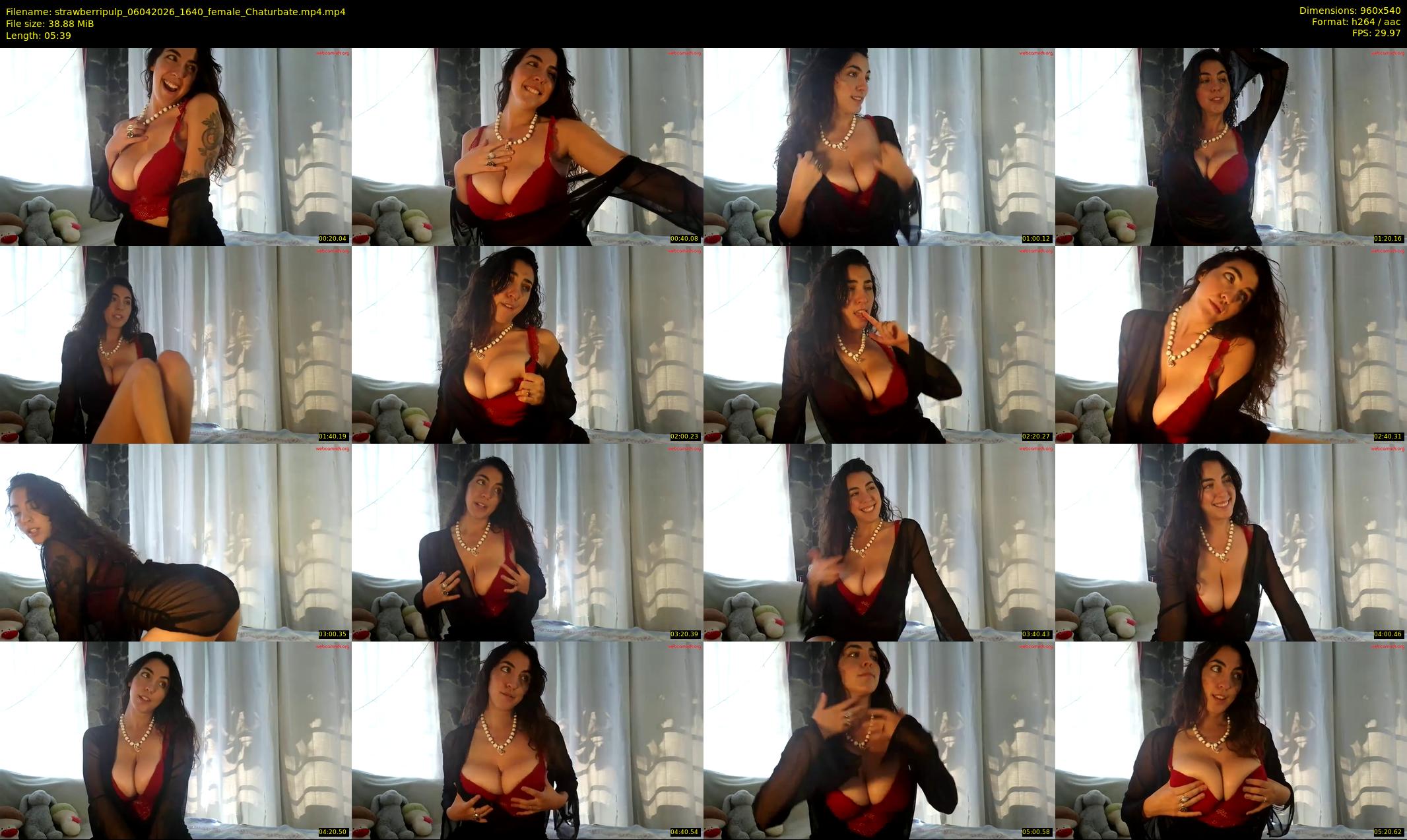 strawberripulp — 6 minute Chaturbate female cam show recording, 480p, Apr 6, 2026