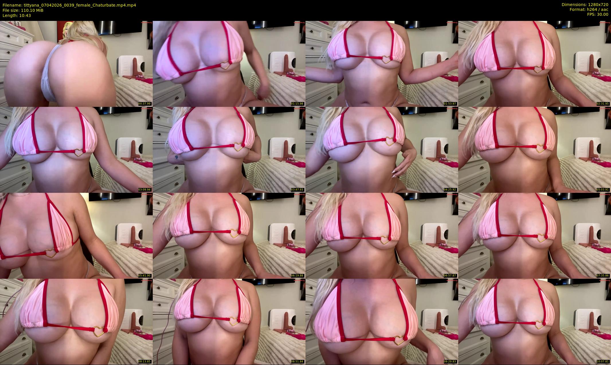 tittyana — 11 minute Chaturbate female cam show recording, 720p, Apr 7, 2026