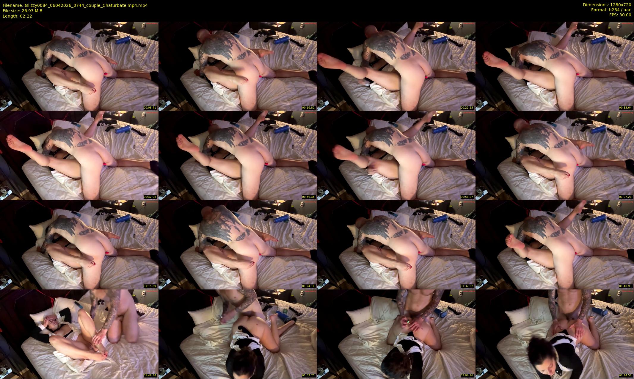 tslizzy0084 — 3 minute Chaturbate couple cam show recording, 720p, Apr 6, 2026