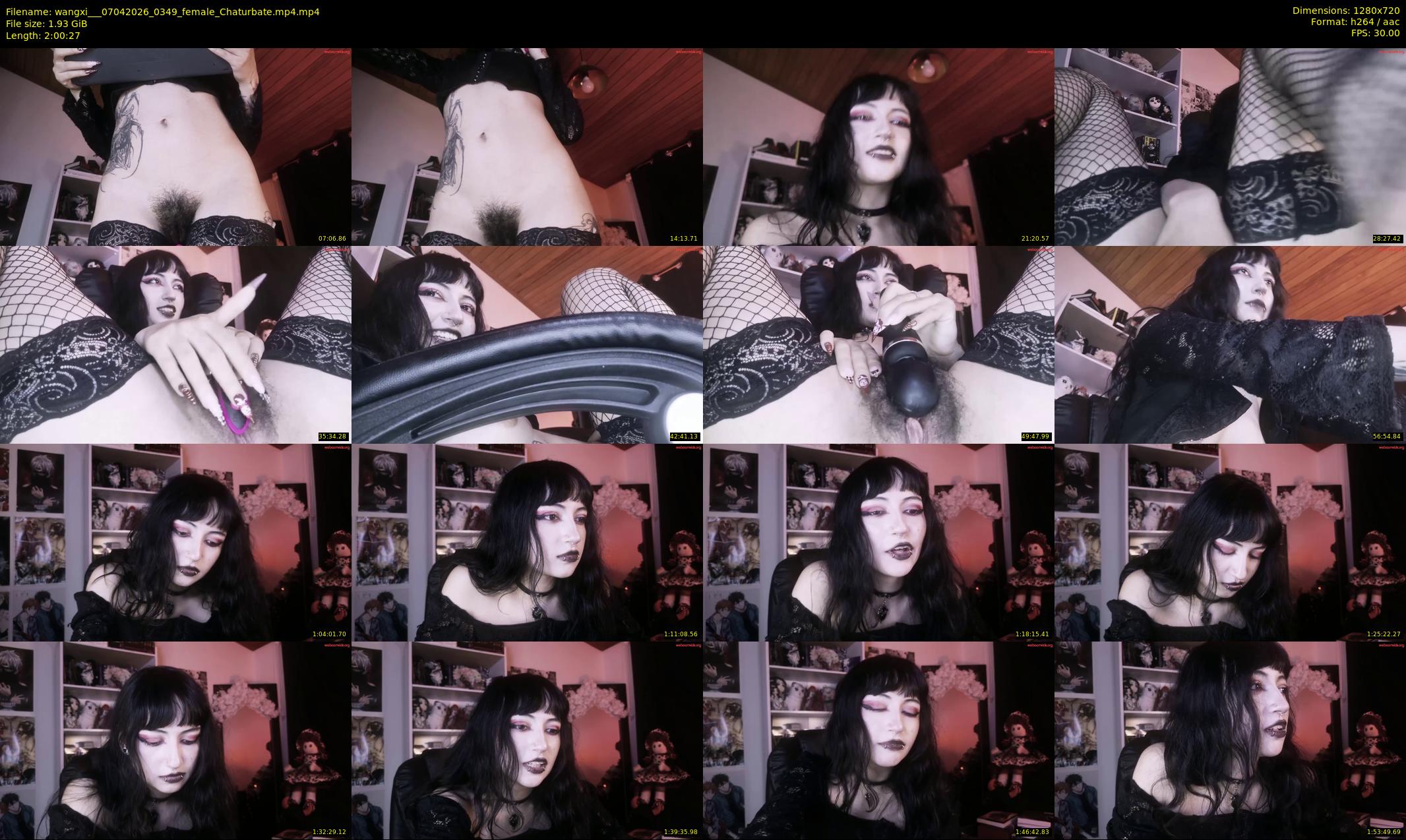 wangxi__ — 121 minute Chaturbate female cam show recording, 720p, Apr 7, 2026