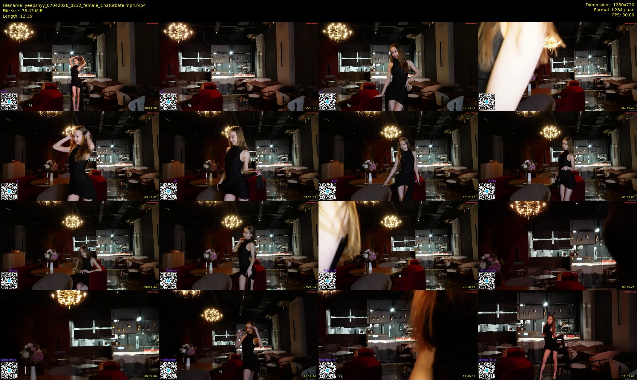yeepshyy — 13 minute Chaturbate female cam show recording, 720p, Apr 7, 2026