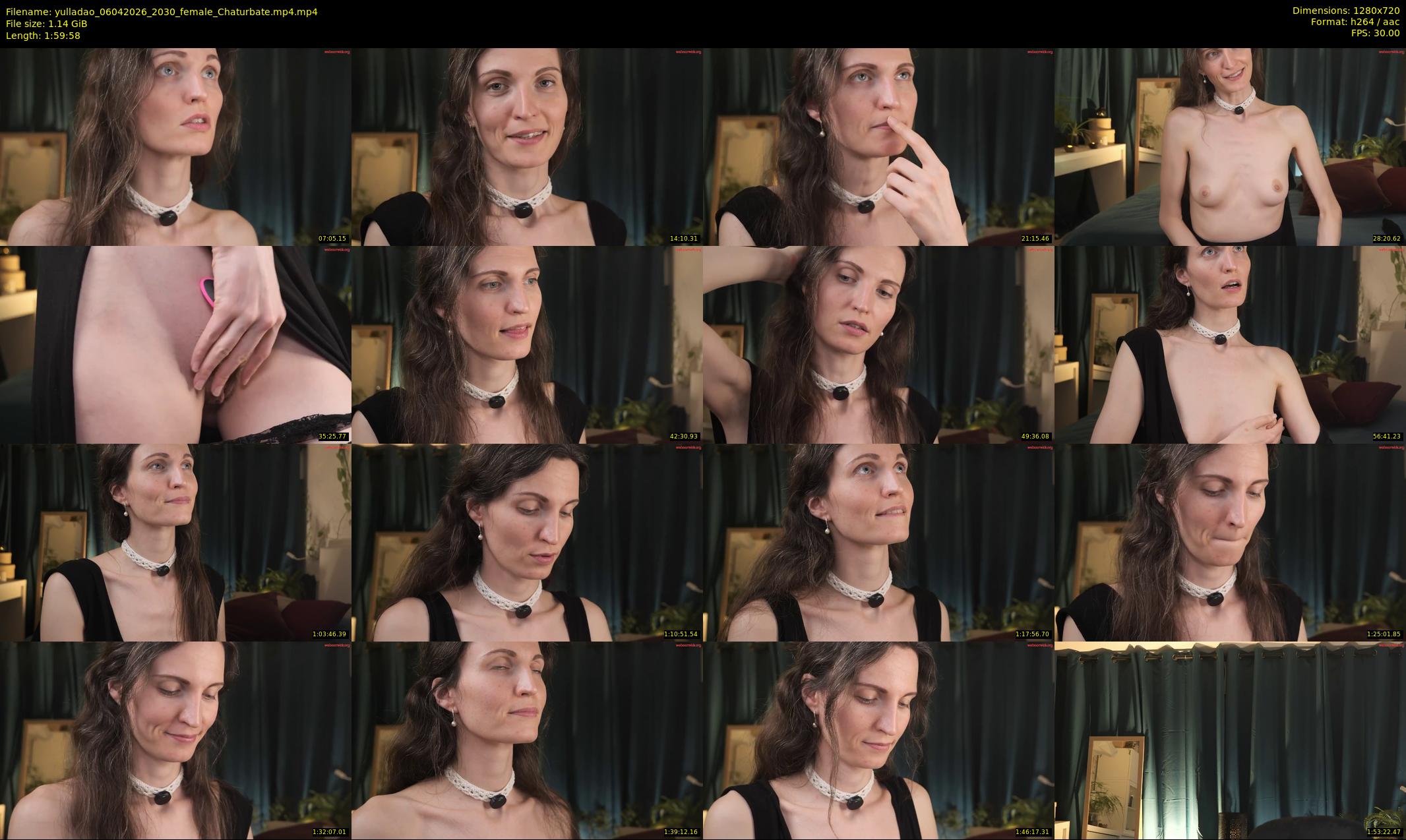 yulladao — 120 minute Chaturbate female cam show recording, 720p, Apr 6, 2026
