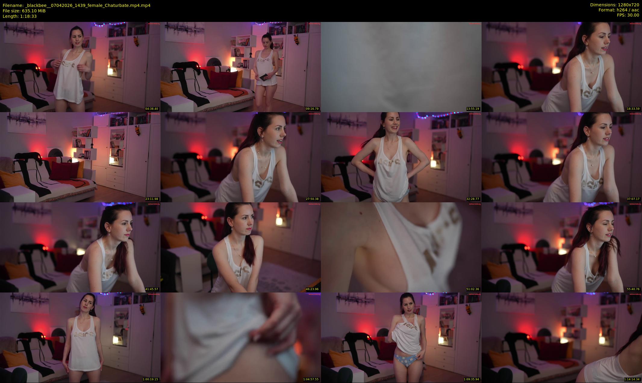 _blackbee_ — 79 minute Chaturbate female cam show recording, 720p, Apr 7, 2026