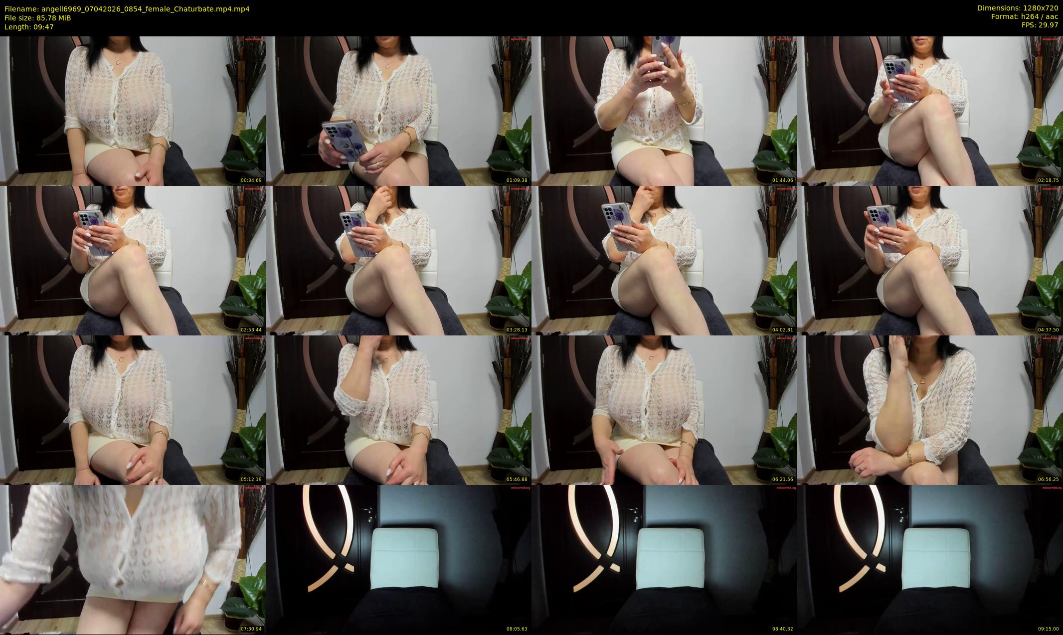 angell6969 — 10 minute Chaturbate female cam show recording, 720p, Apr 7, 2026