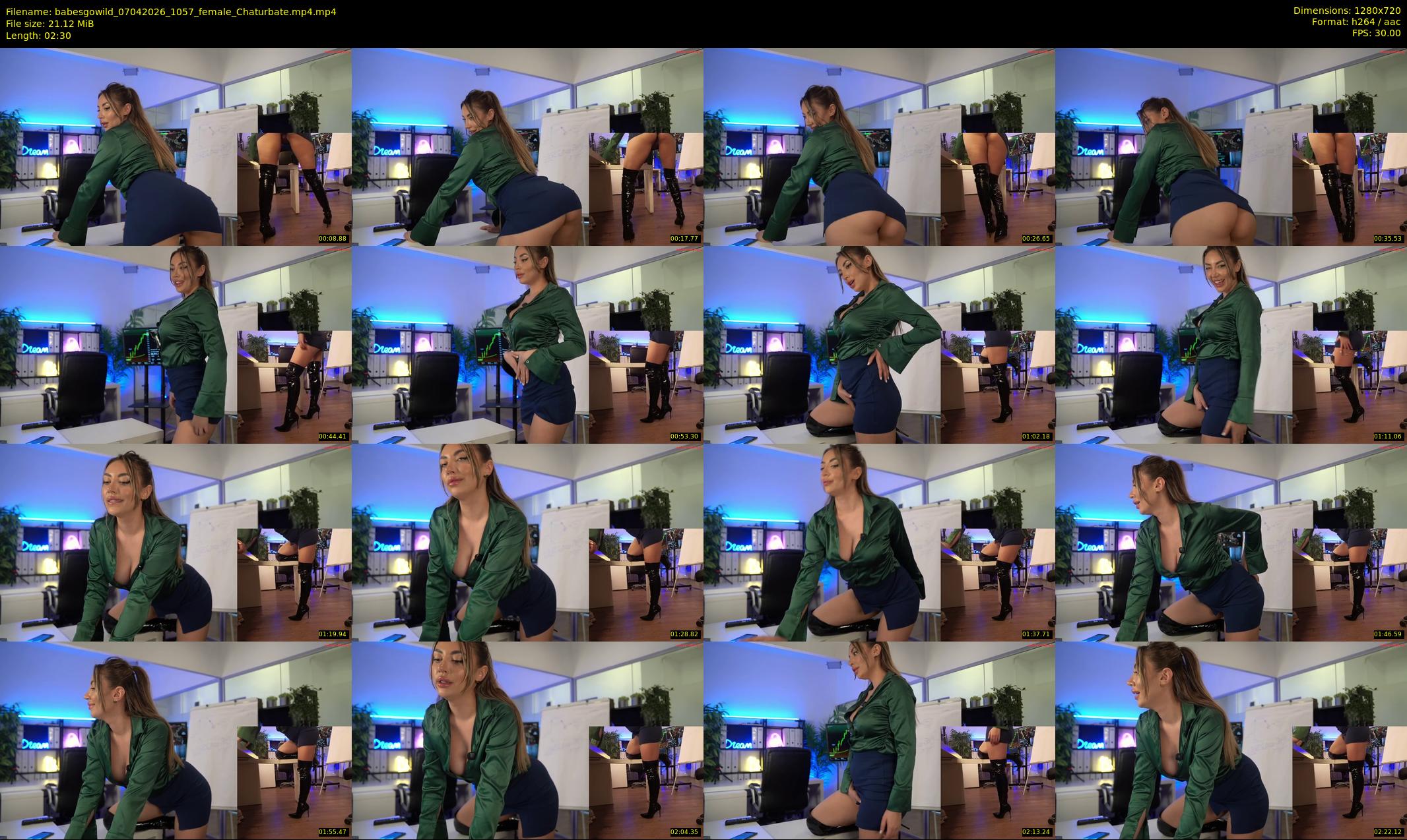 babesgowild — 3 minute Chaturbate couple cam show recording, 720p, Apr 7, 2026