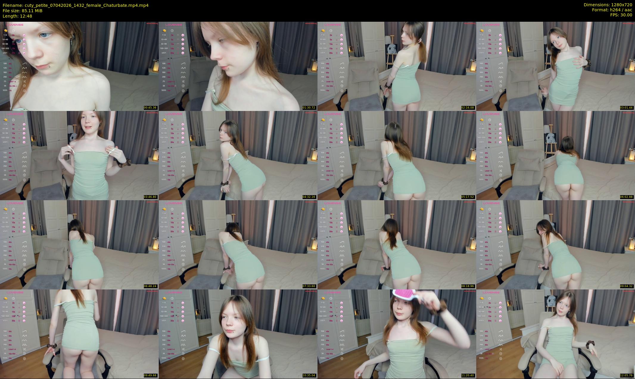 cuty_petite — 13 minute Chaturbate female cam show recording, 720p, Apr 7, 2026