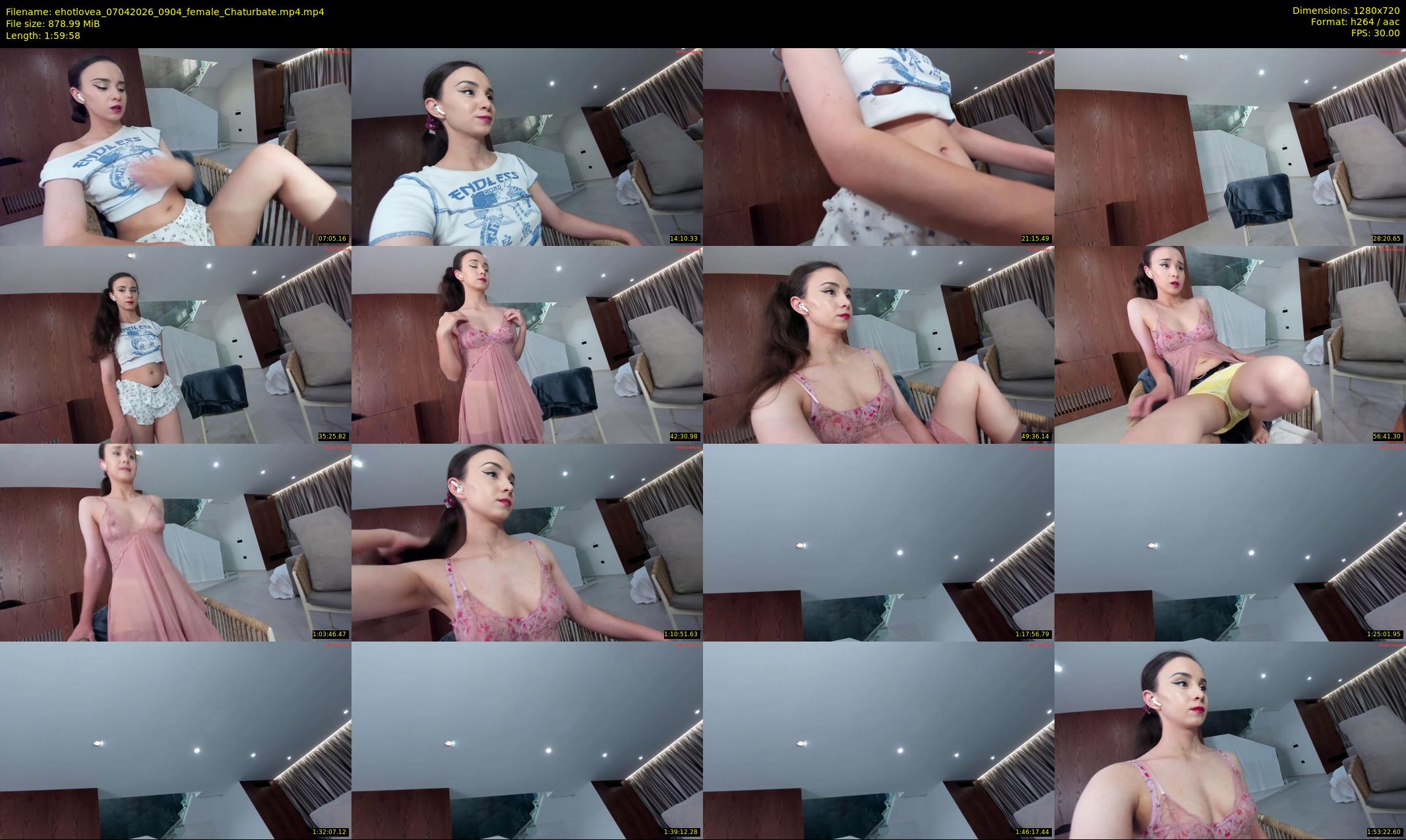 ehotlovea — 120 minute Chaturbate female cam show recording, 720p, Apr 7, 2026