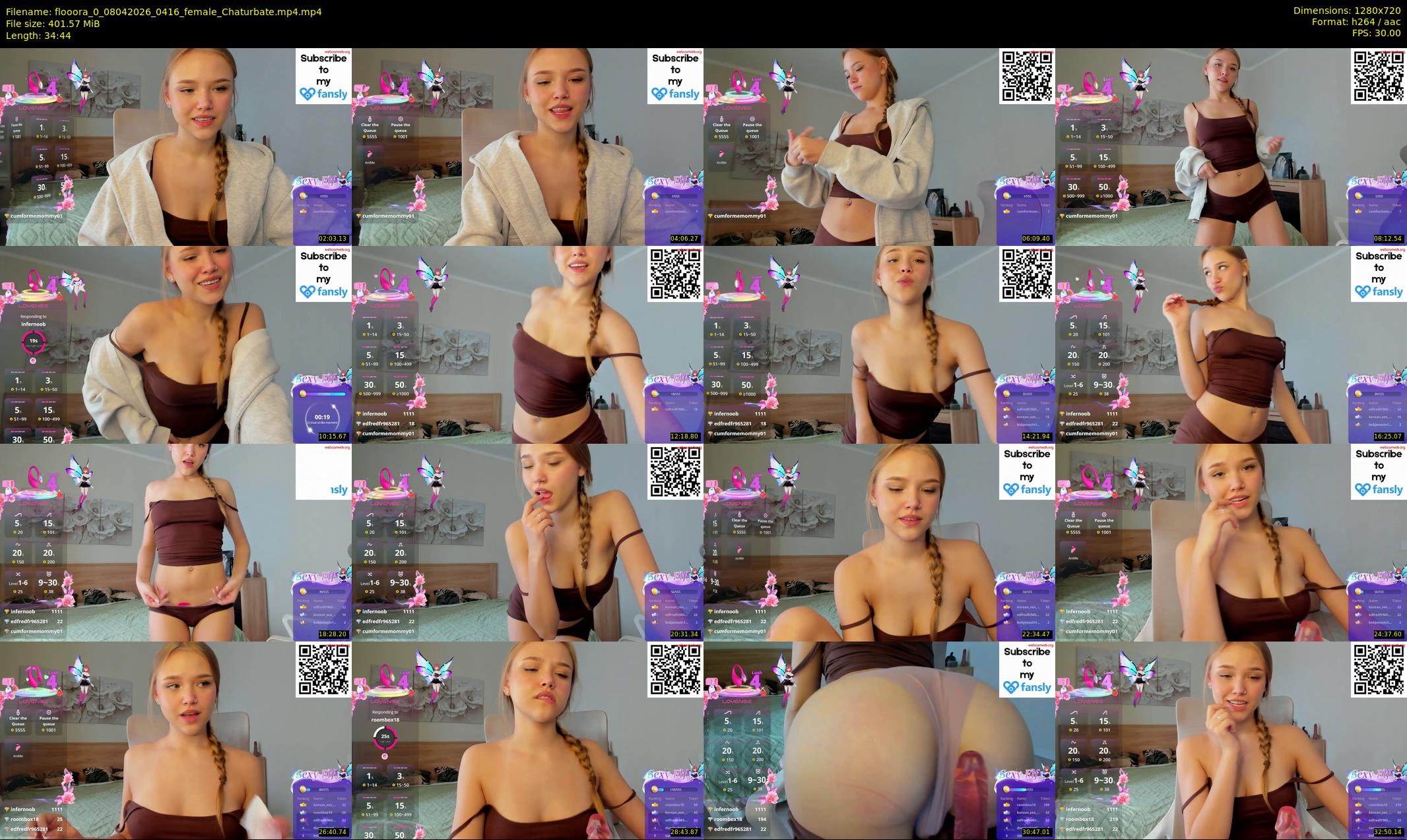 flooora_0 — 35 minute Chaturbate couple cam show recording, 720p, Apr 8, 2026