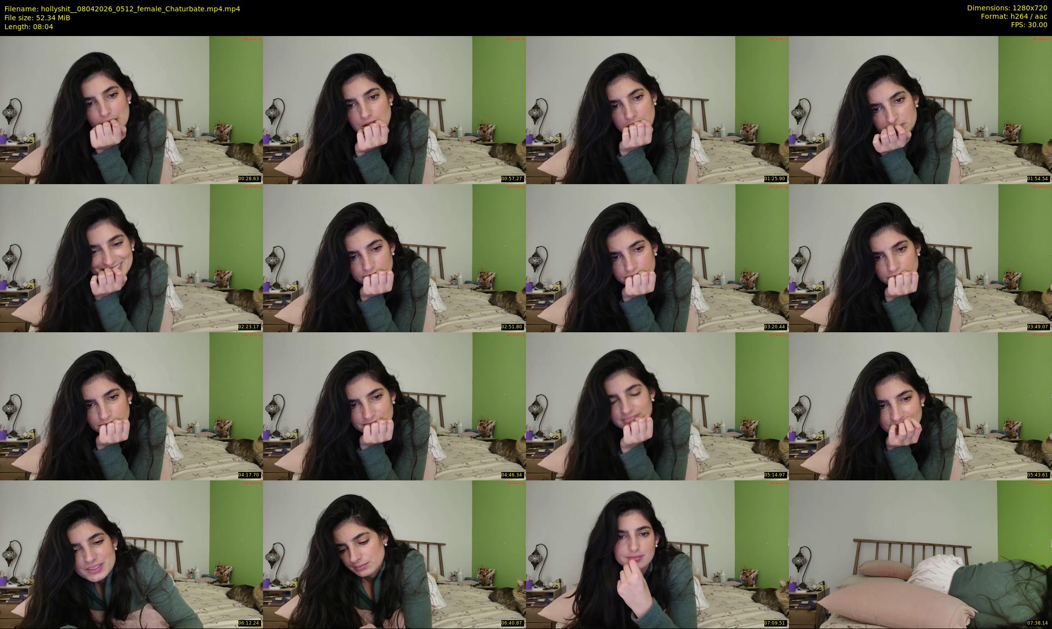 hollyshit_ — 9 minute Chaturbate female cam show recording, 720p, Apr 8, 2026