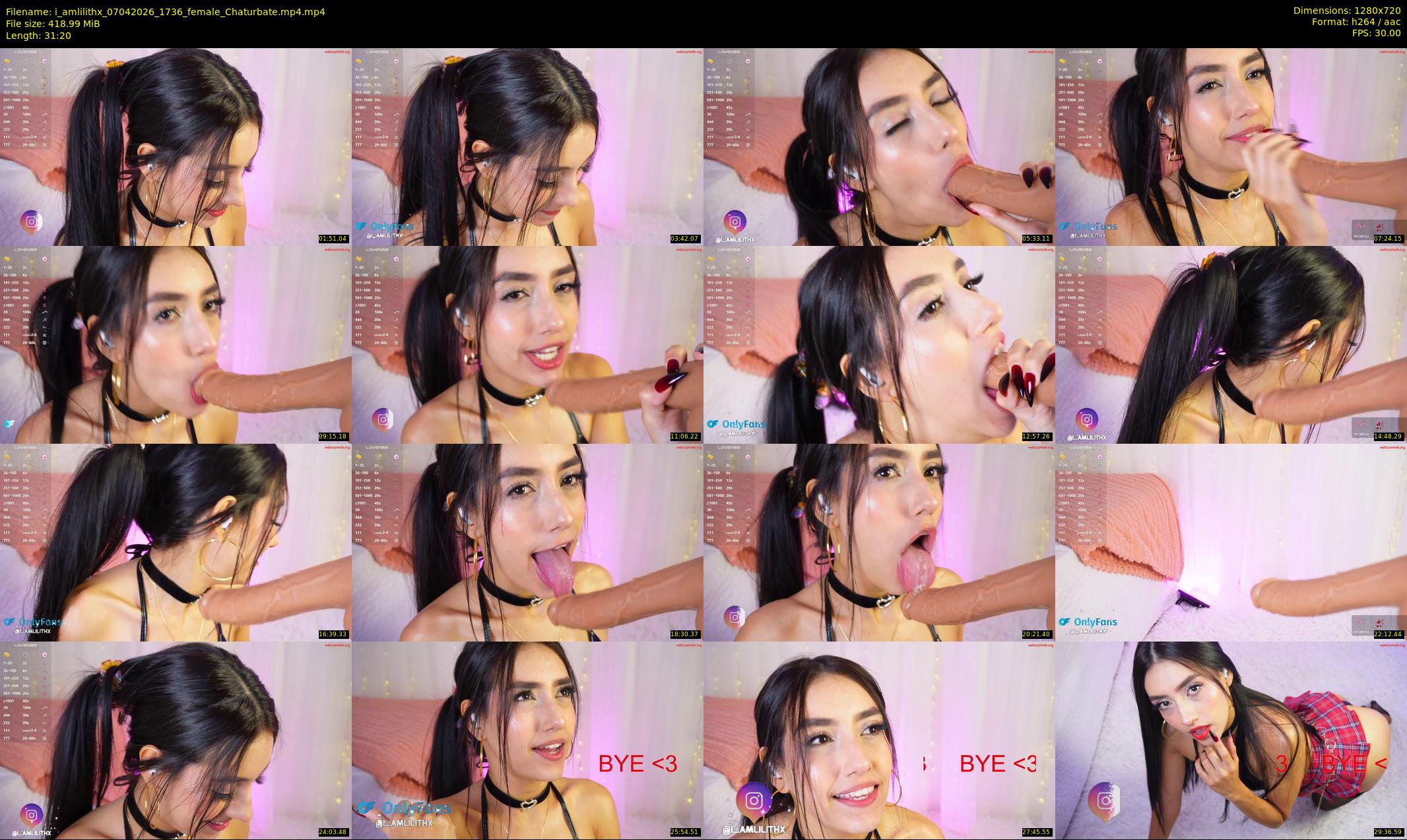 i_amlilithx — 32 minute Chaturbate female cam show recording, 720p, Apr 7, 2026