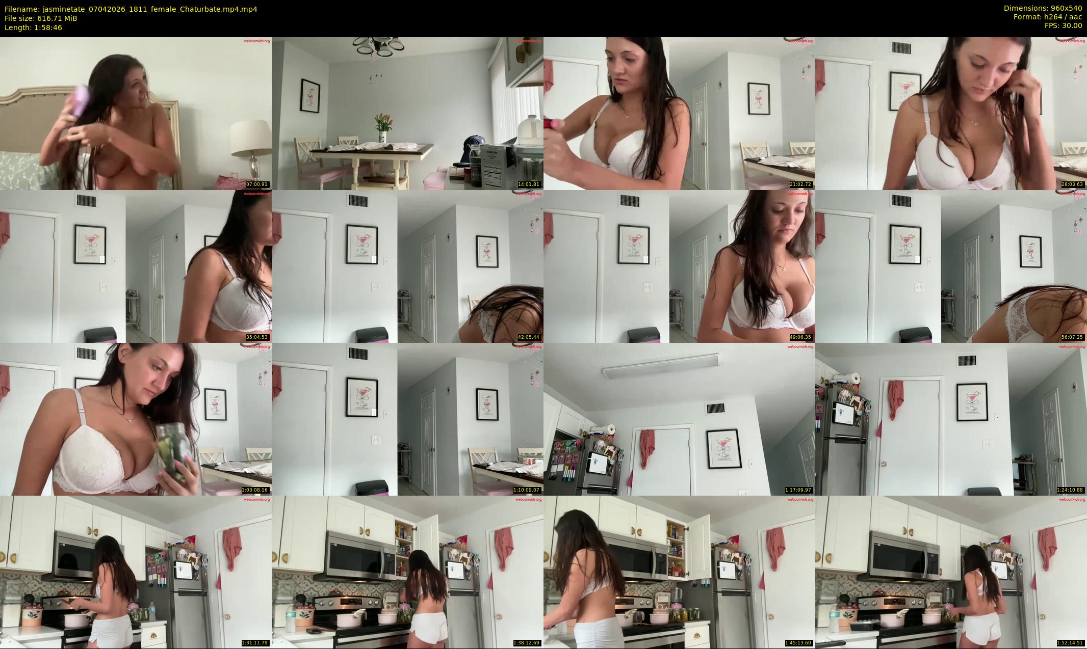 jasminetate — 119 minute Chaturbate female cam show recording, 480p, Apr 7, 2026