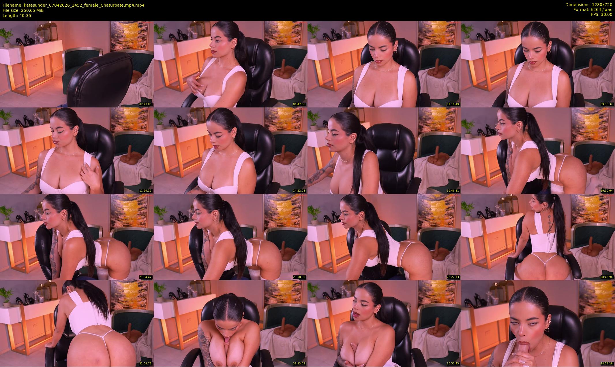 katesunder — 41 minute Chaturbate female cam show recording, 720p, Apr 7, 2026
