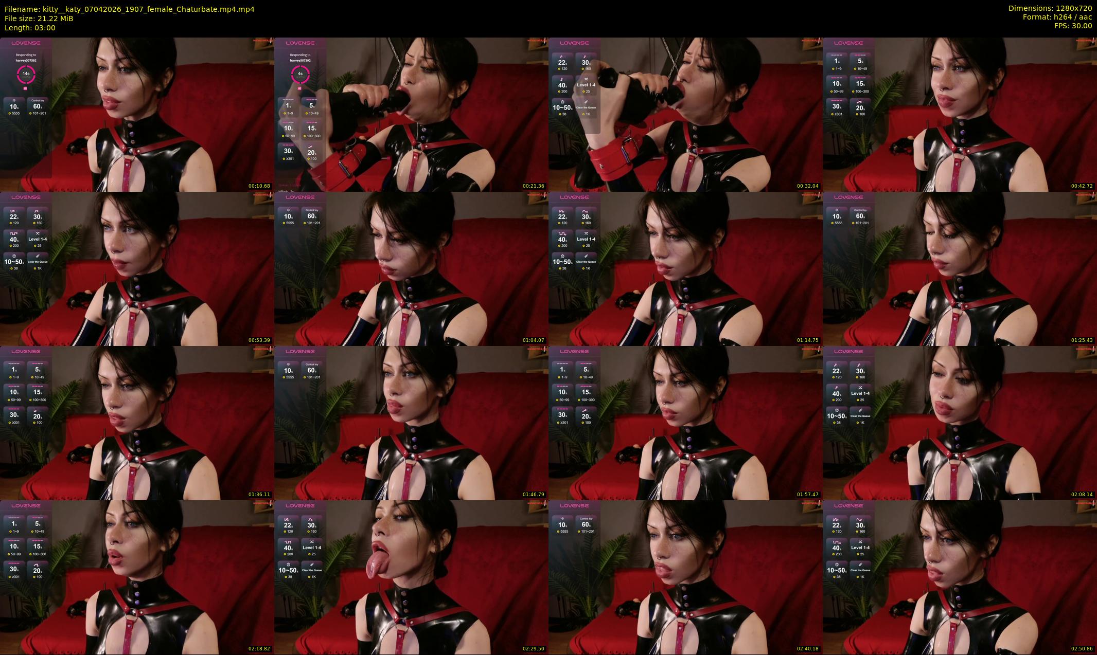 kitty__katy — 3 minute Chaturbate female cam show recording, 720p, Apr 7, 2026