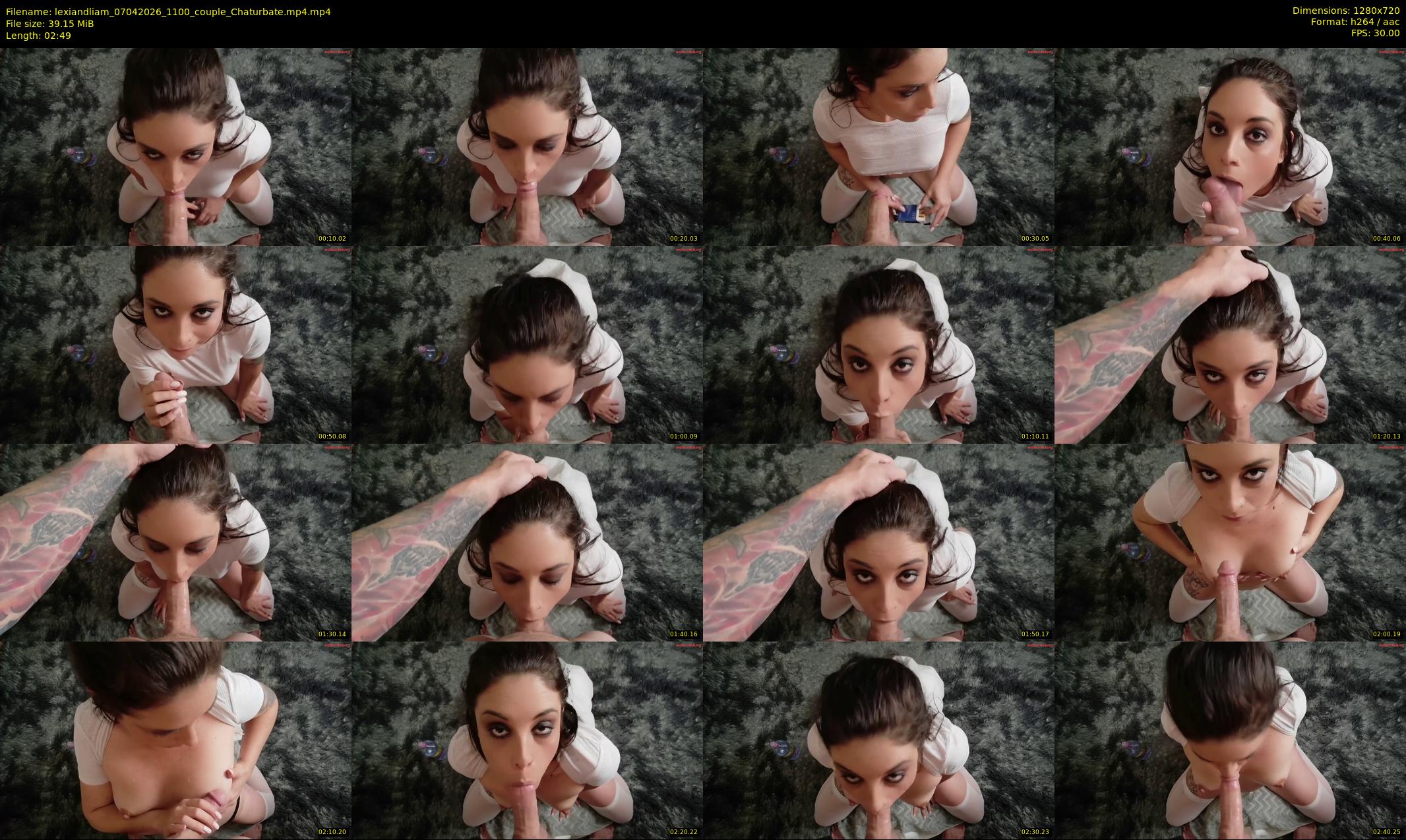 lexiandliam — 3 minute Chaturbate couple cam show recording, 720p, Apr 7, 2026