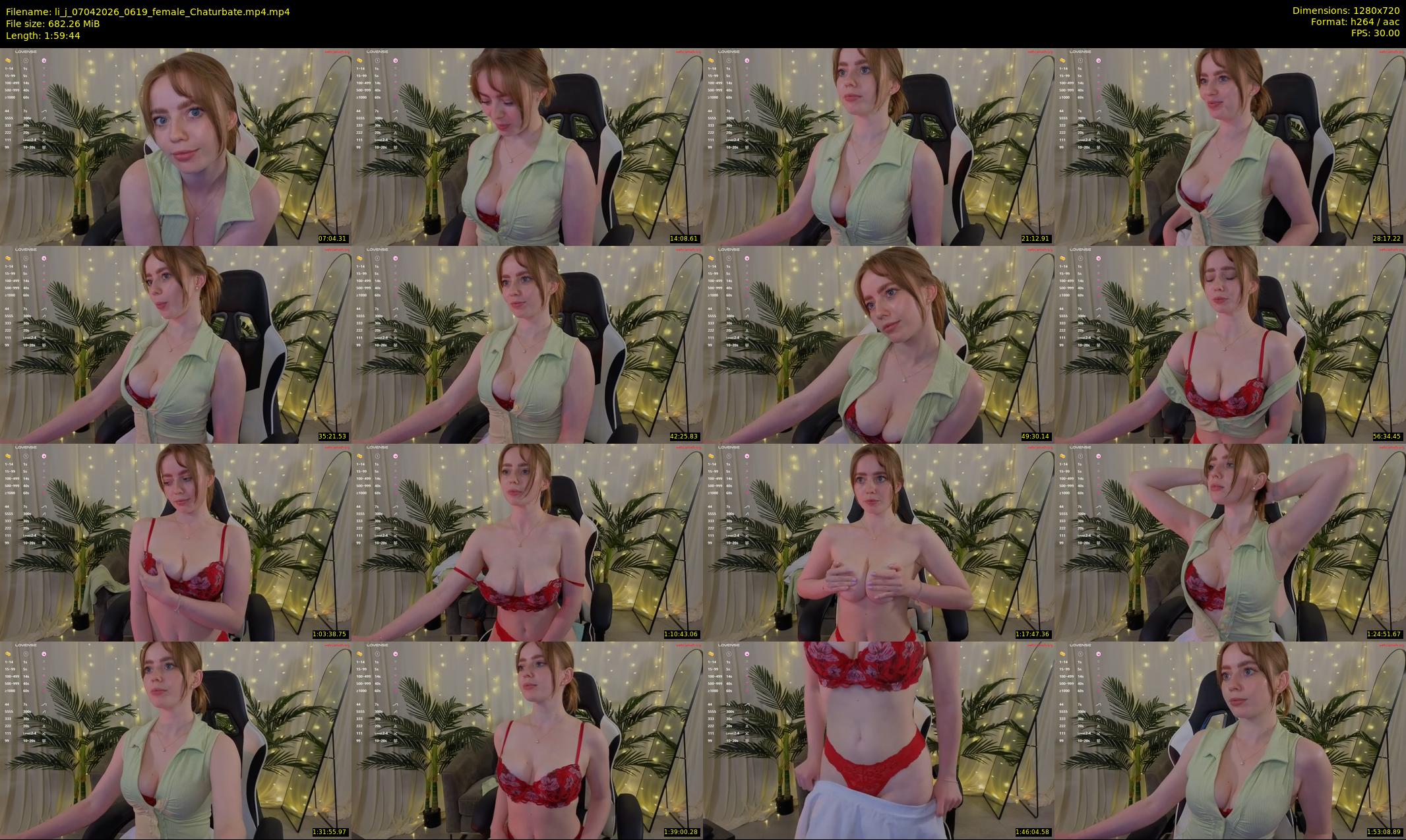 li_j — 120 minute Chaturbate female cam show recording, 720p, Apr 7, 2026